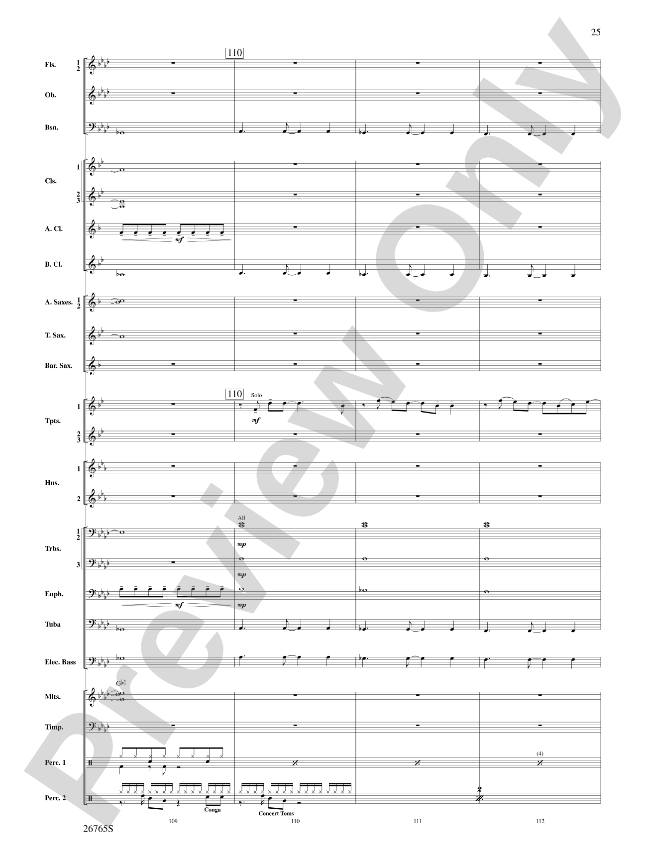 Madonna: A Concert Tour: Concert Band Conductor Score & Parts