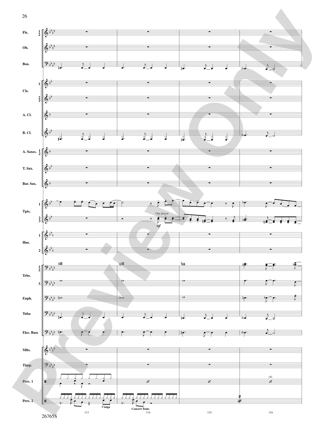 Madonna: A Concert Tour: Concert Band Conductor Score & Parts