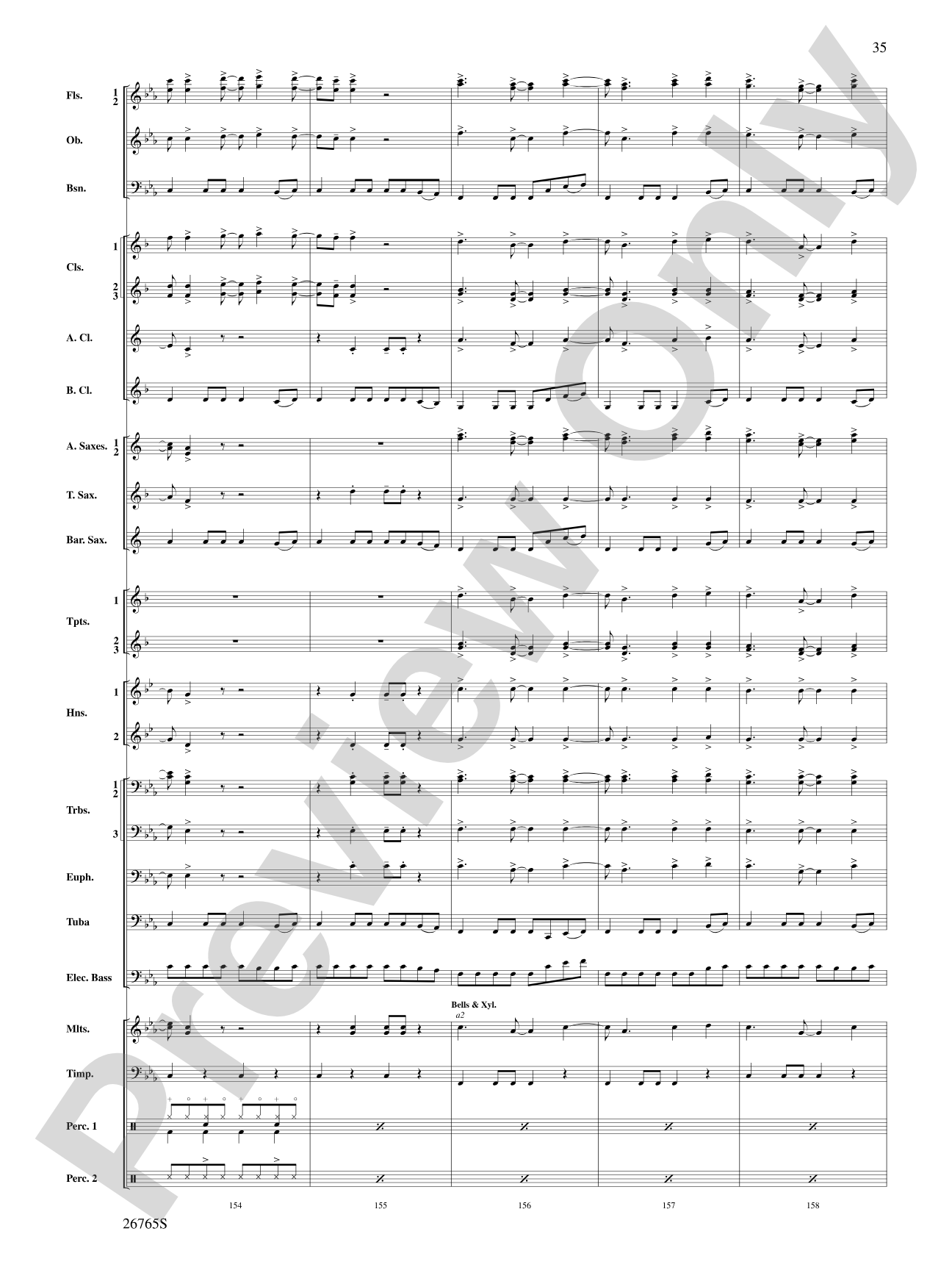 Madonna: A Concert Tour: Concert Band Conductor Score & Parts