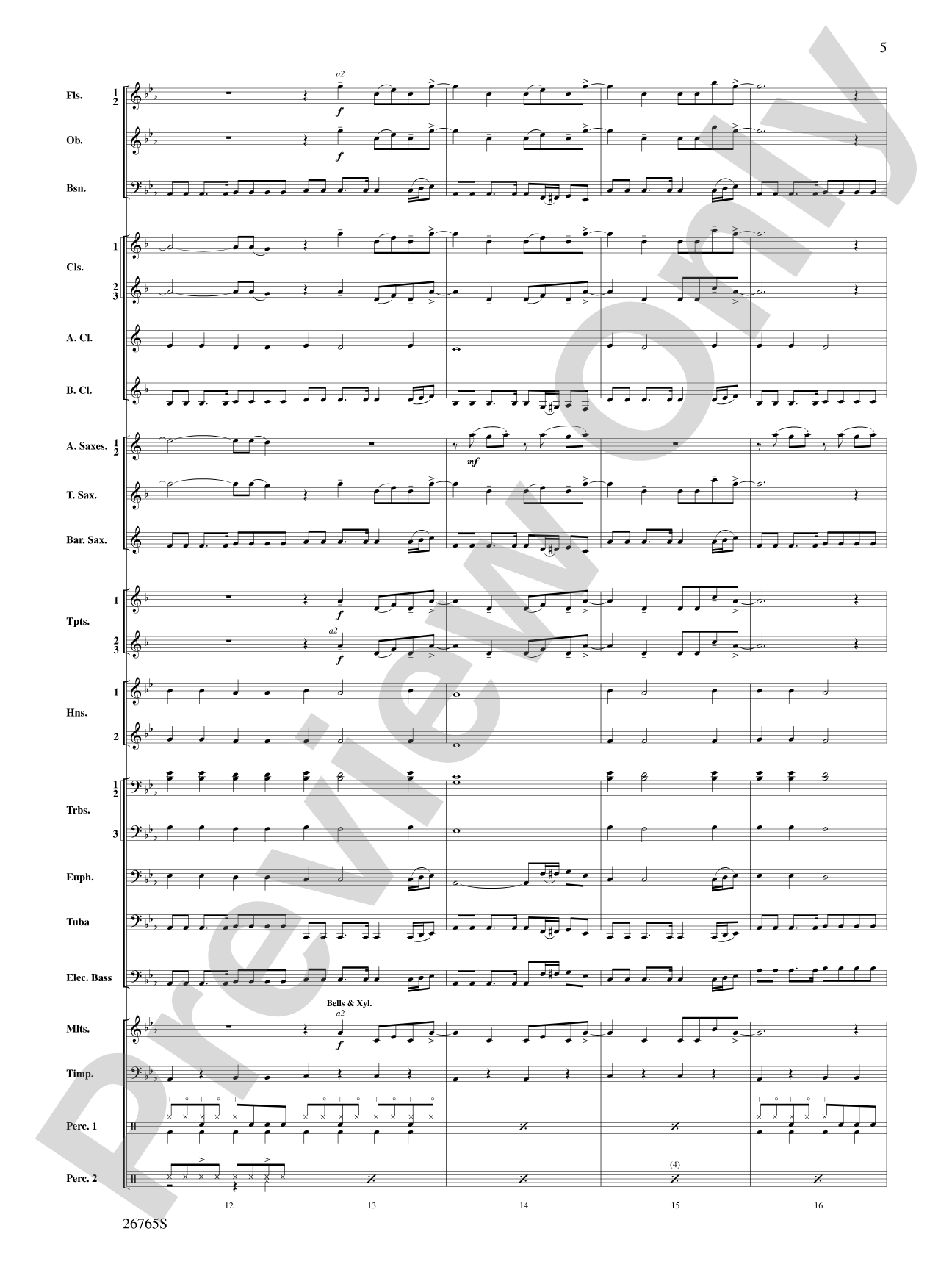 Madonna: A Concert Tour: Concert Band Conductor Score & Parts