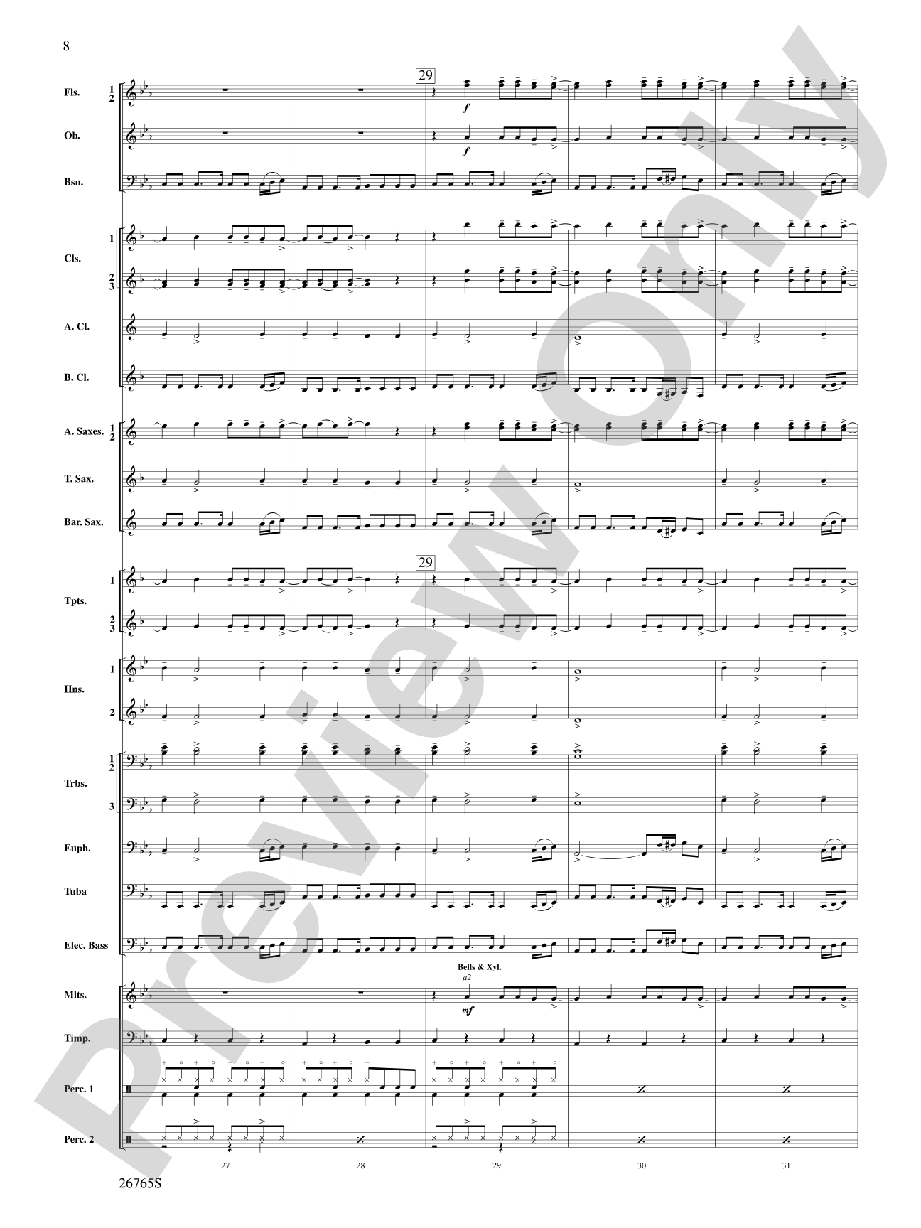 Madonna: A Concert Tour: Concert Band Conductor Score & Parts