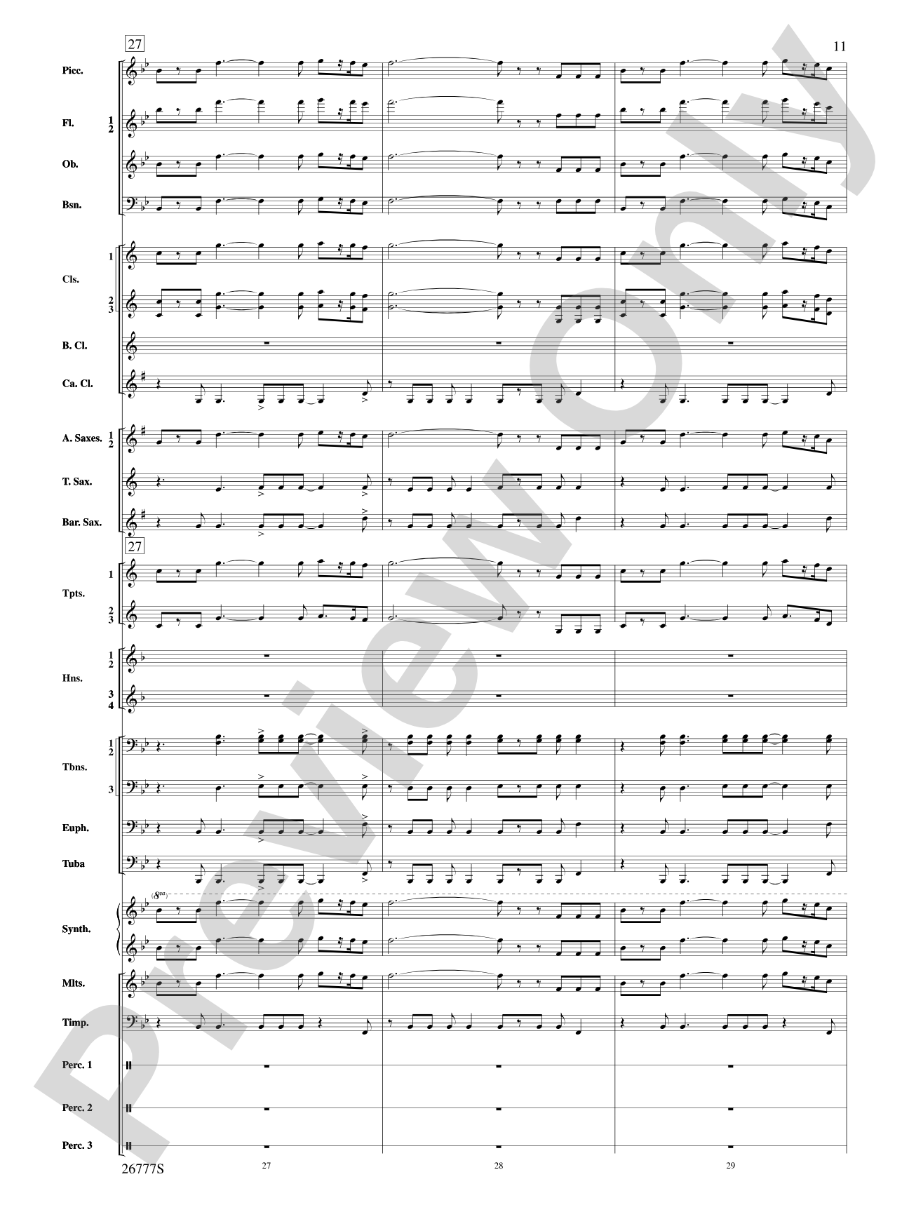 Soaring with John Williams: Concert Band Conductor Score & Parts
