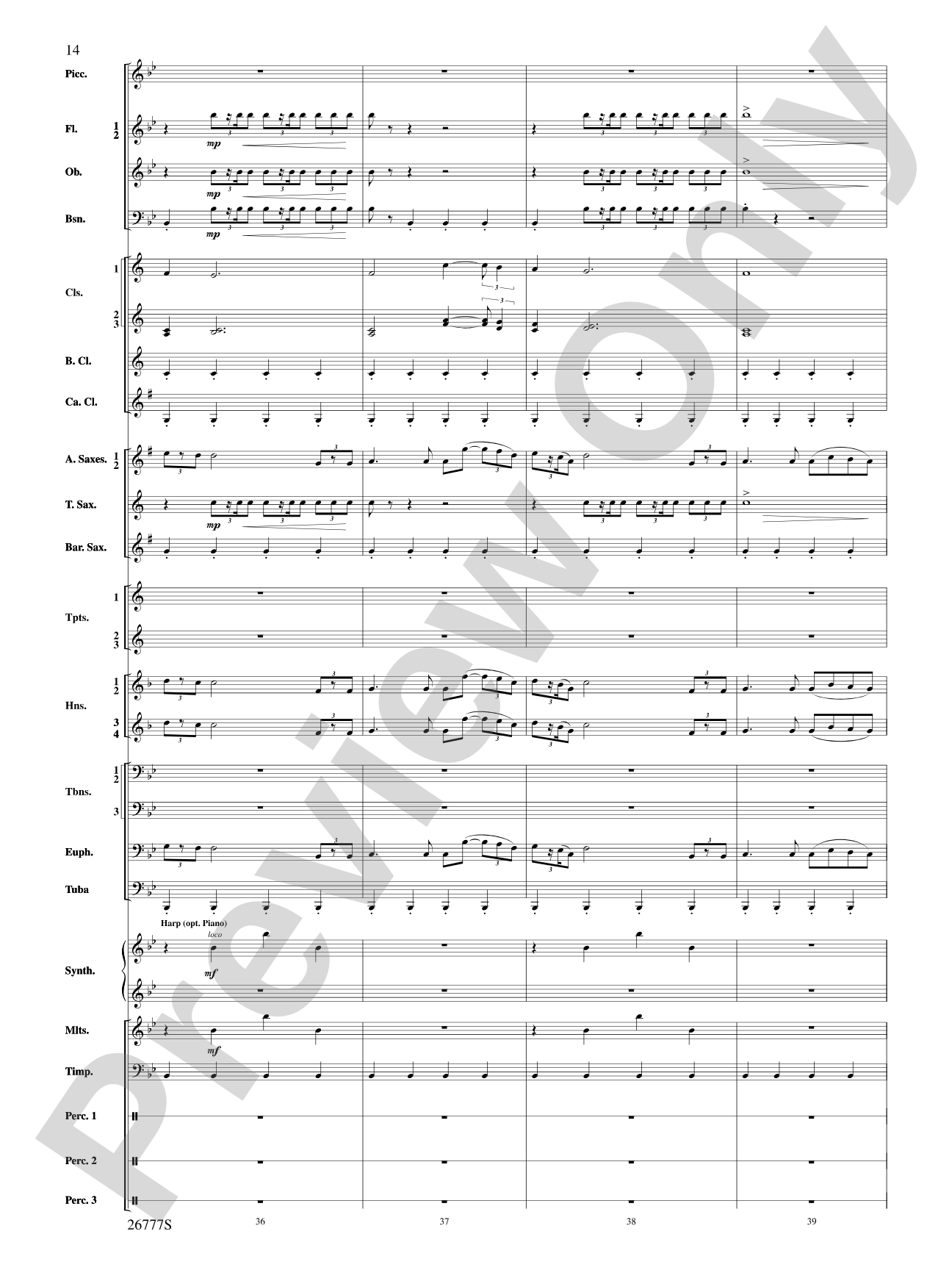Soaring with John Williams: Concert Band Conductor Score & Parts
