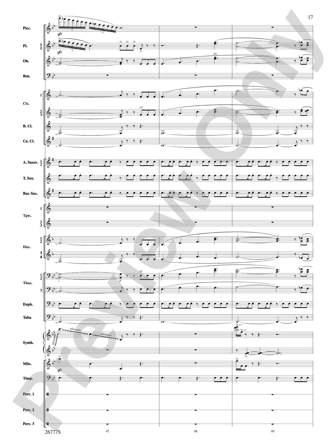 Soaring with John Williams: Concert Band Conductor Score & Parts