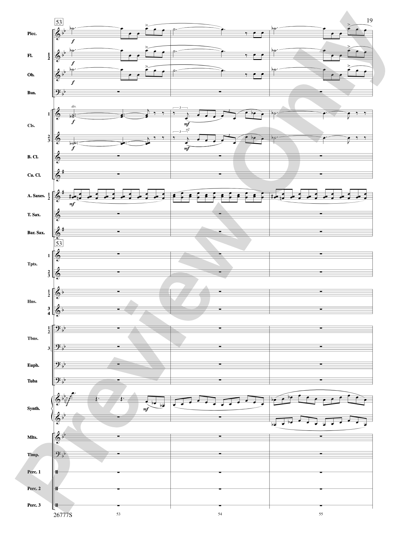 Soaring with John Williams: Concert Band Conductor Score & Parts