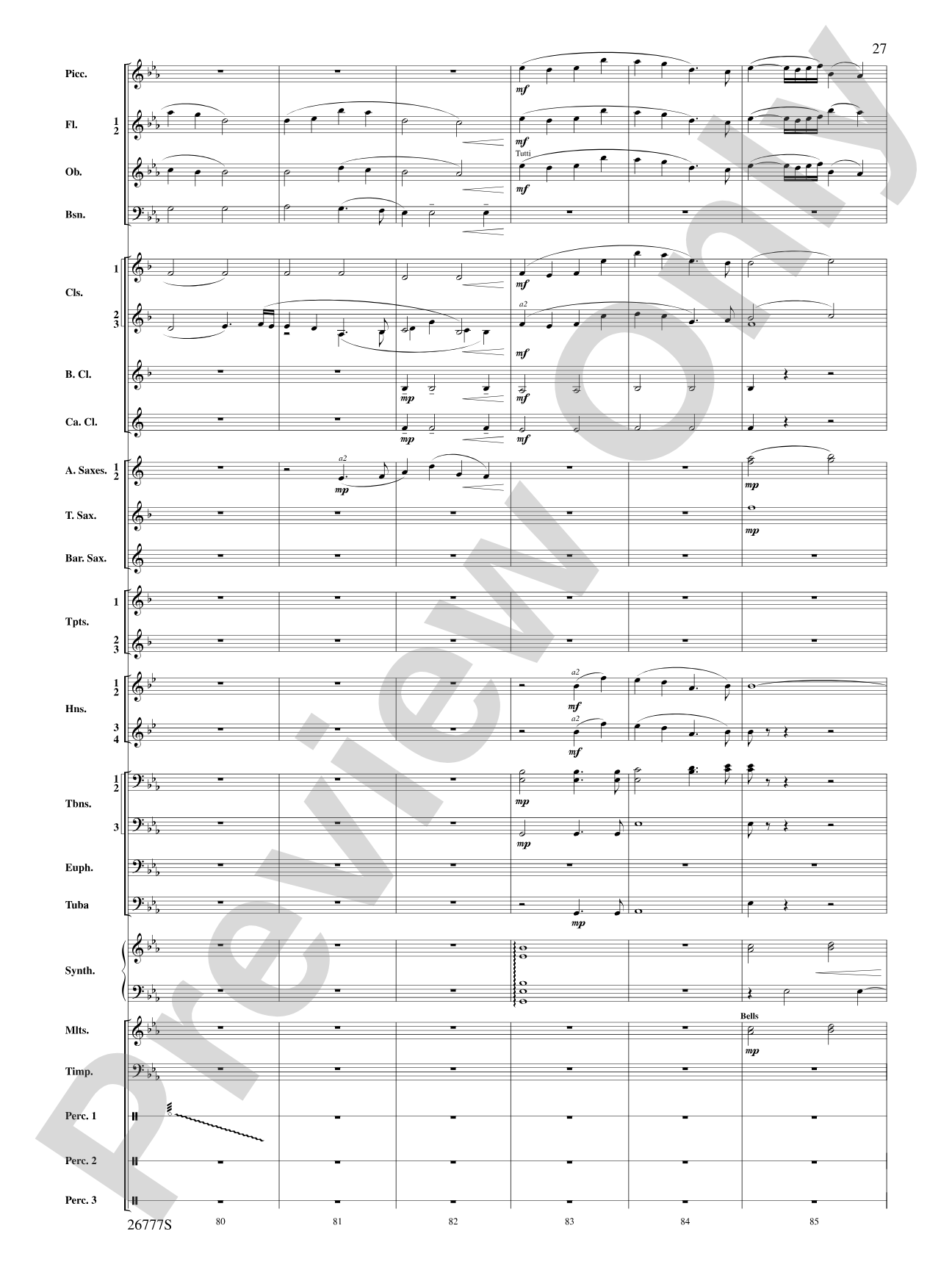 Soaring with John Williams: Concert Band Conductor Score & Parts