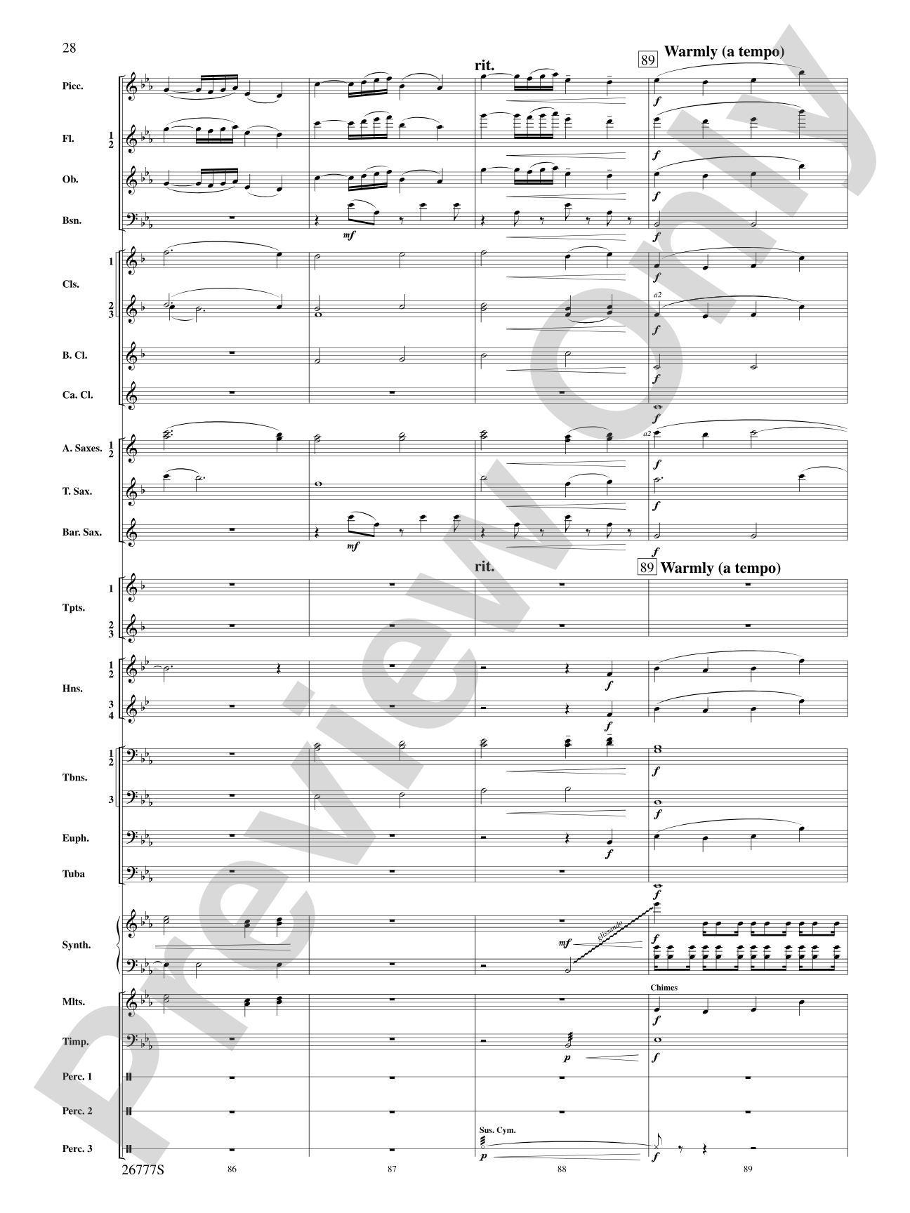 Soaring with John Williams: Concert Band Conductor Score & Parts