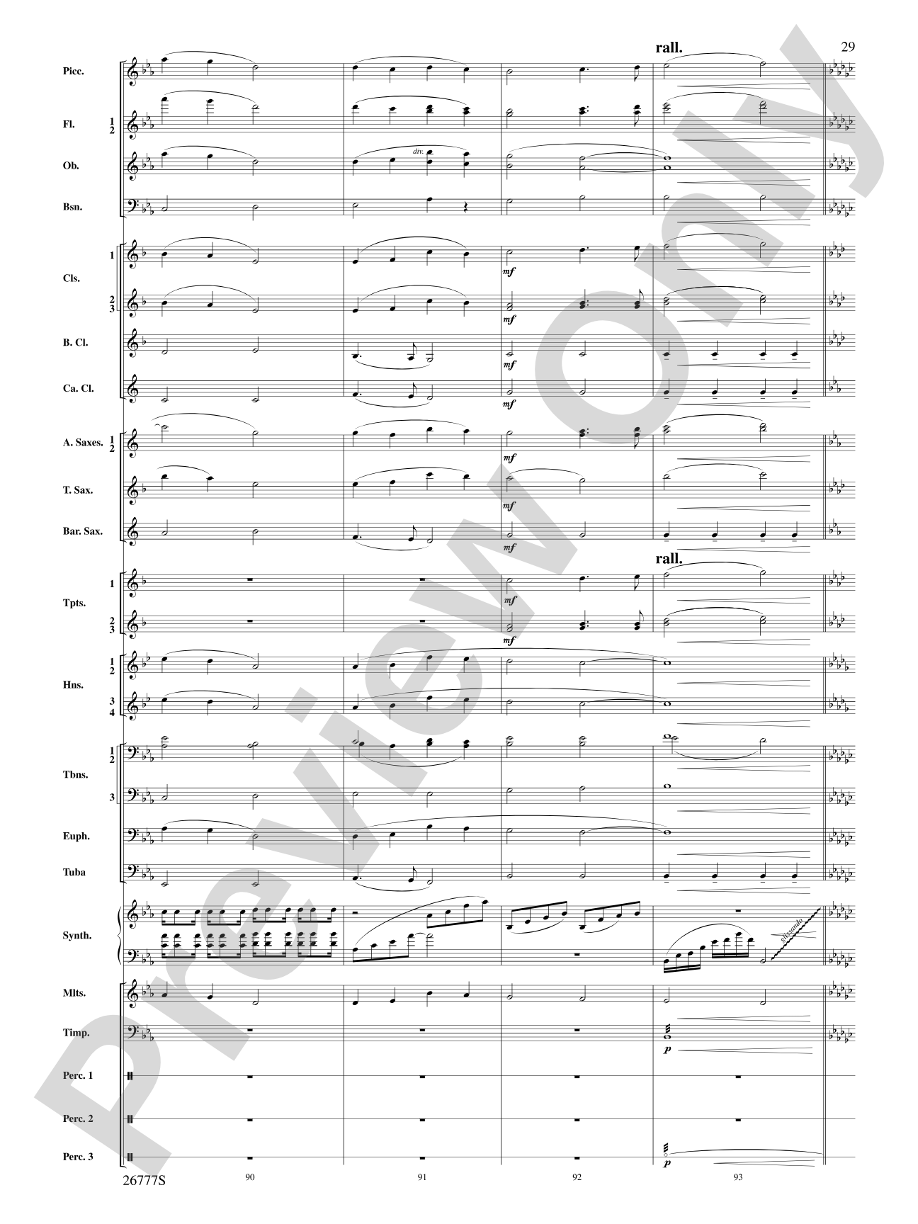 Soaring with John Williams: Concert Band Conductor Score & Parts