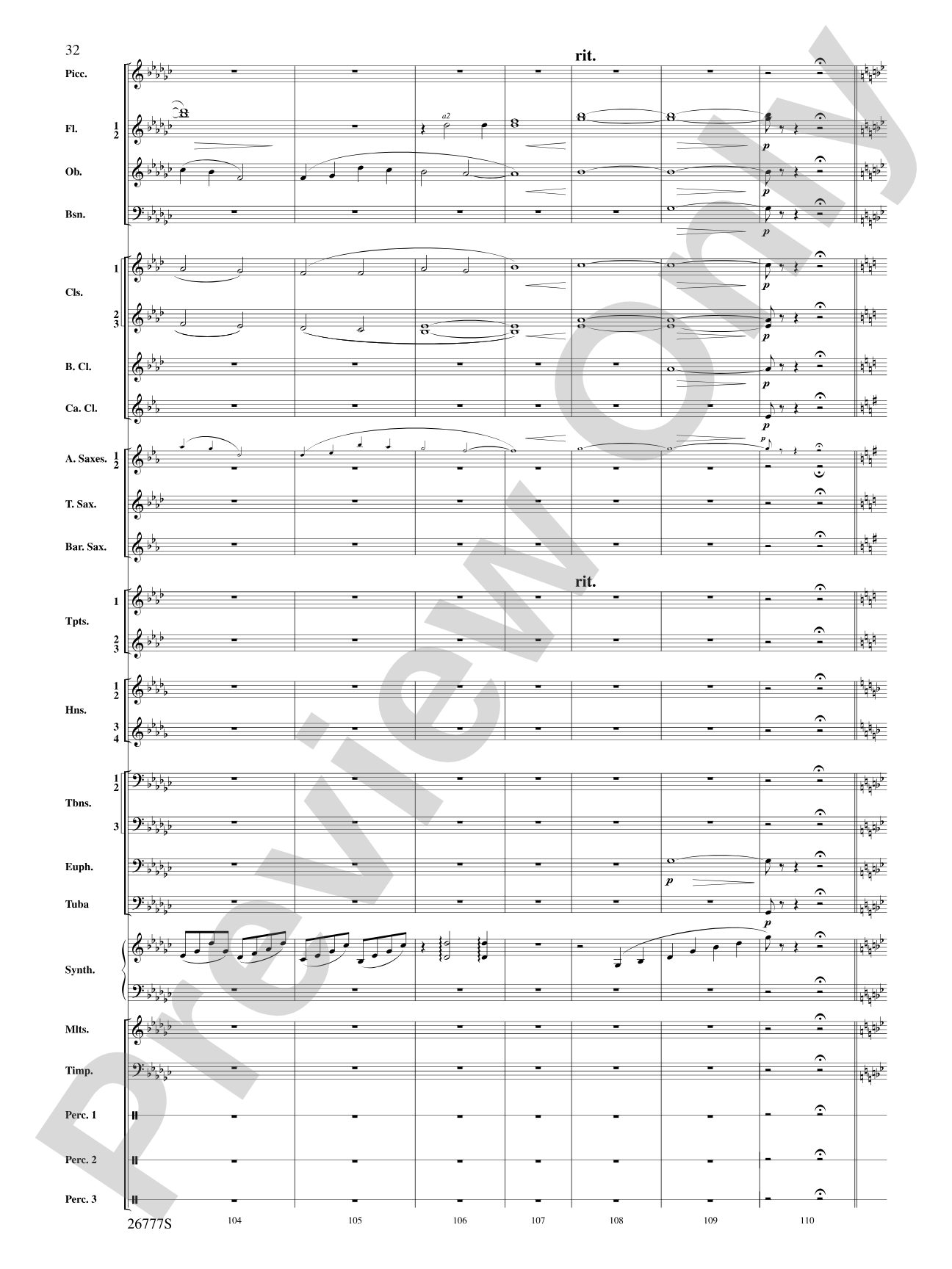 Soaring with John Williams: Concert Band Conductor Score & Parts