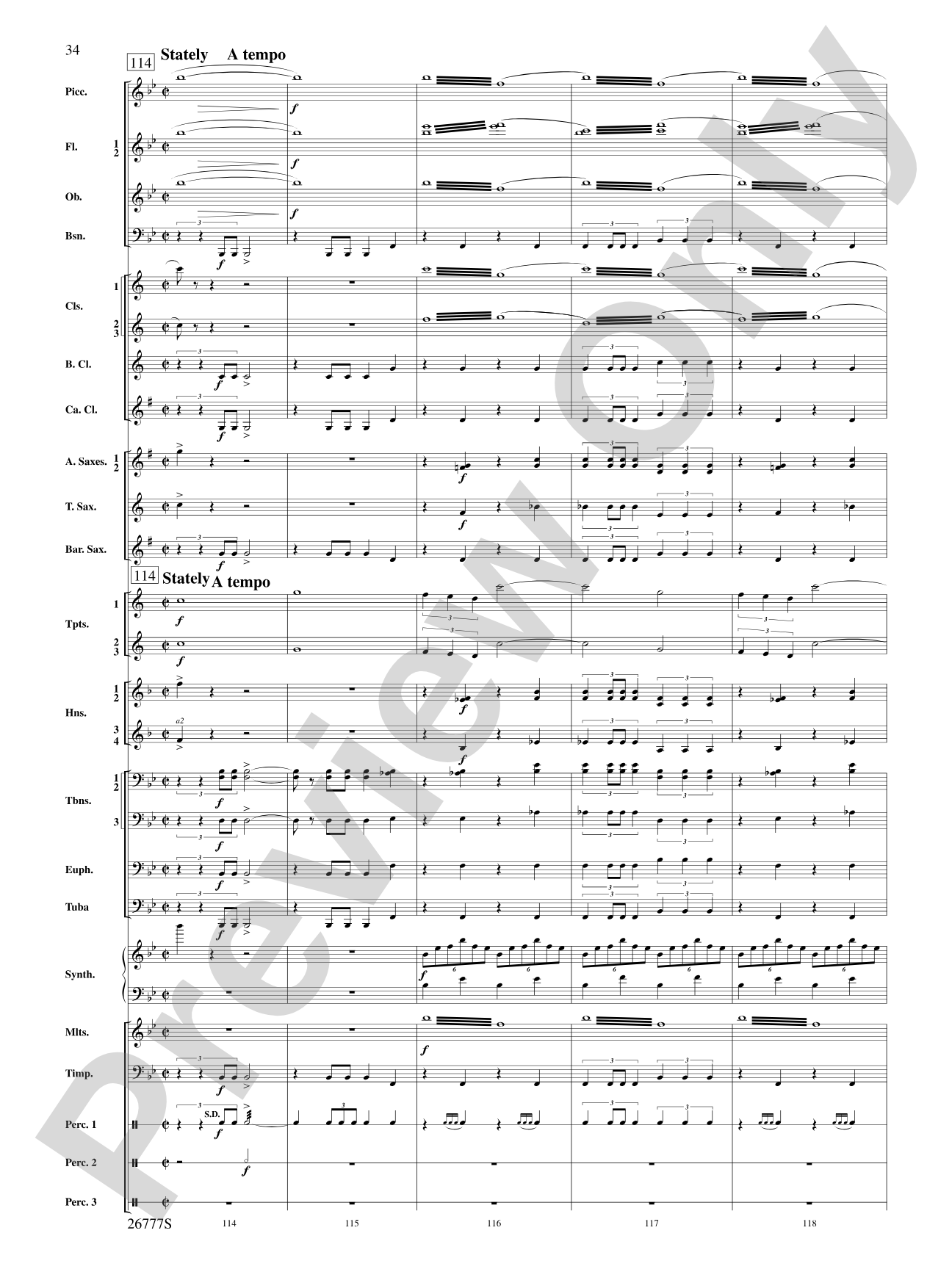 Soaring with John Williams: Concert Band Conductor Score & Parts
