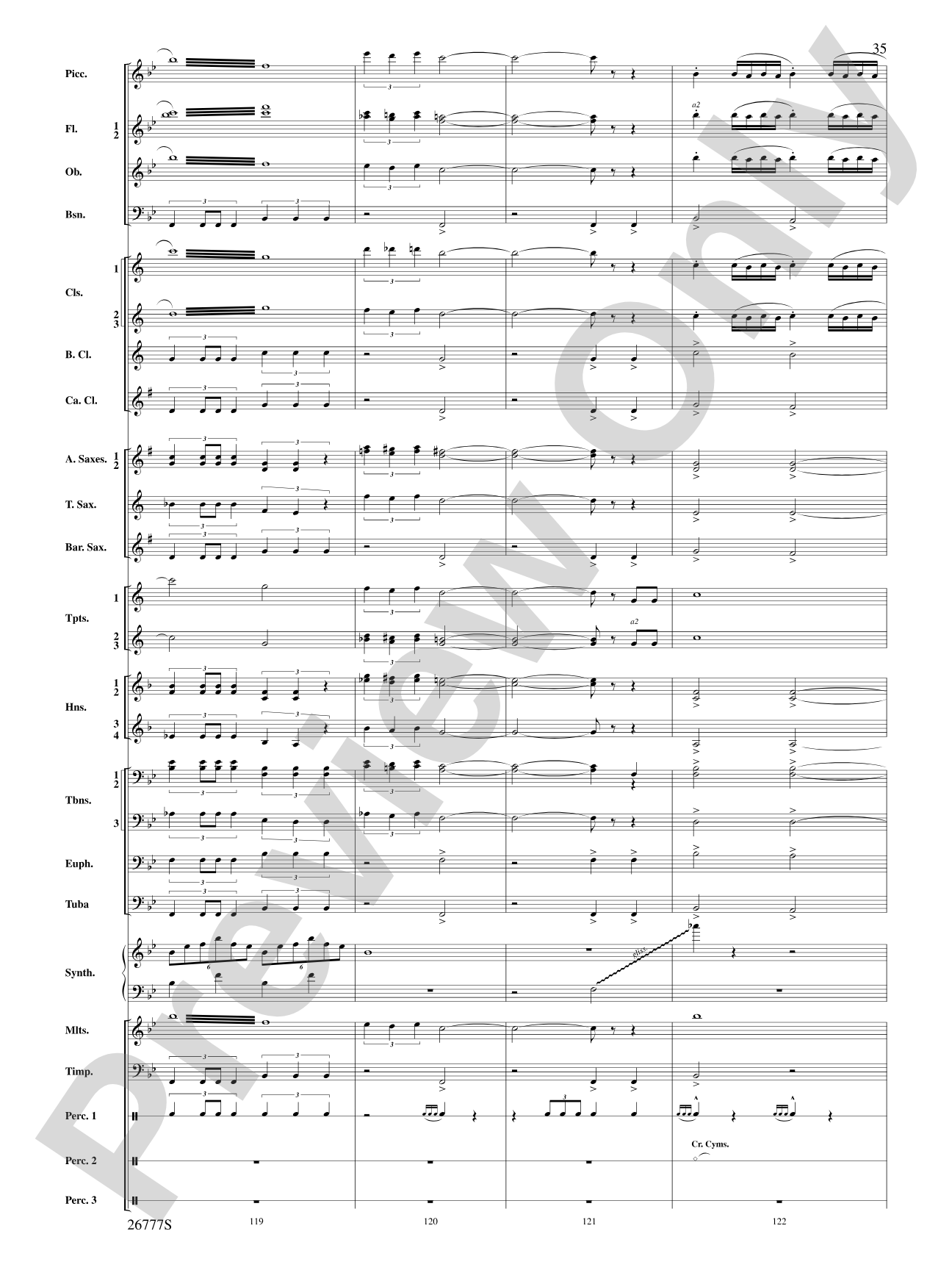Soaring with John Williams: Concert Band Conductor Score & Parts