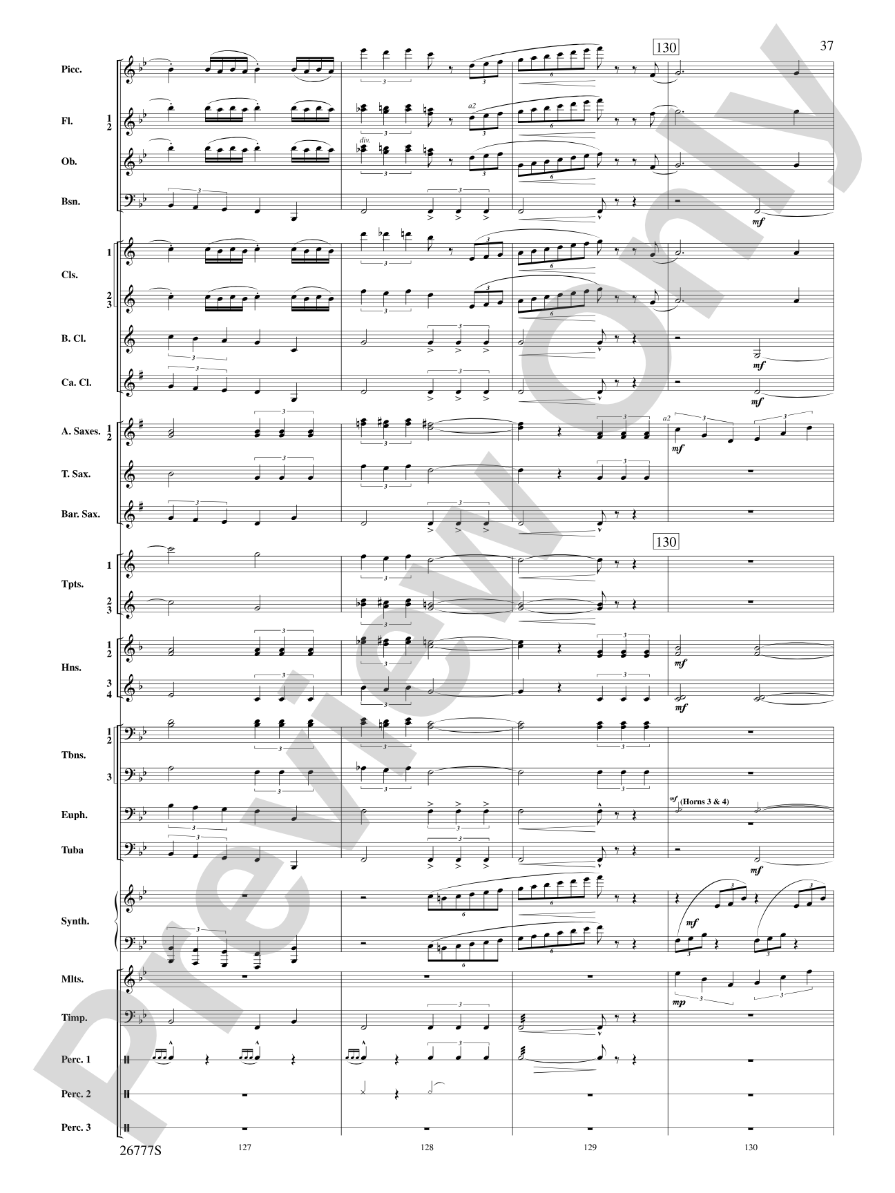 Soaring with John Williams: Concert Band Conductor Score & Parts