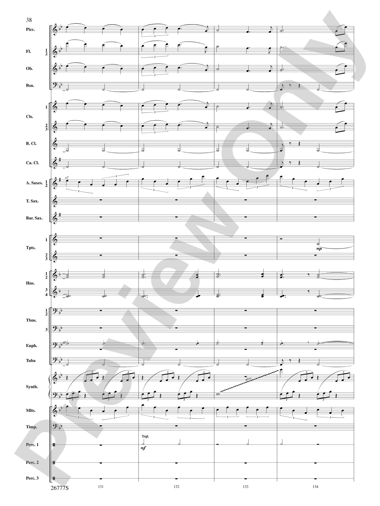 Soaring with John Williams: Concert Band Conductor Score & Parts