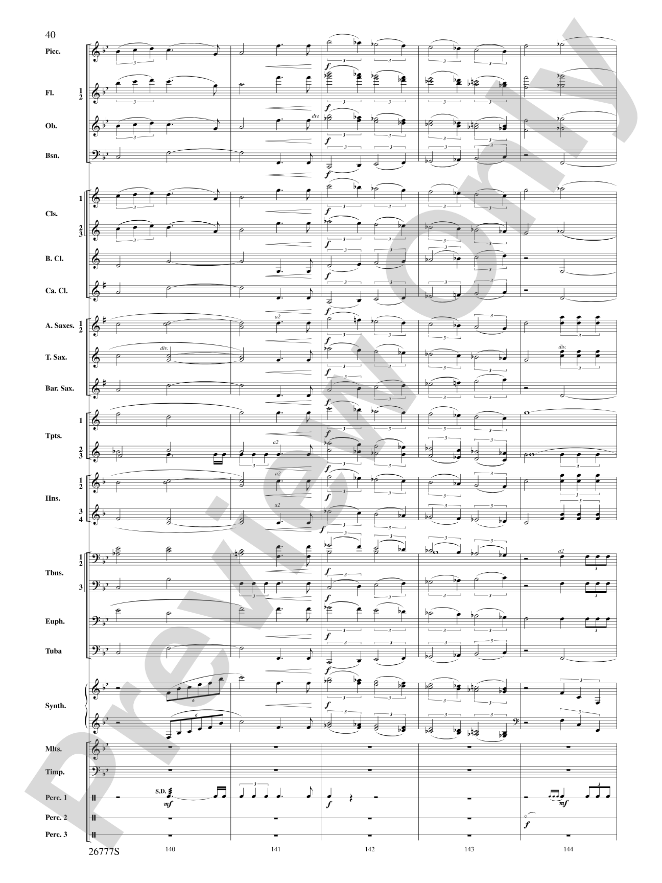 Soaring with John Williams: Concert Band Conductor Score & Parts