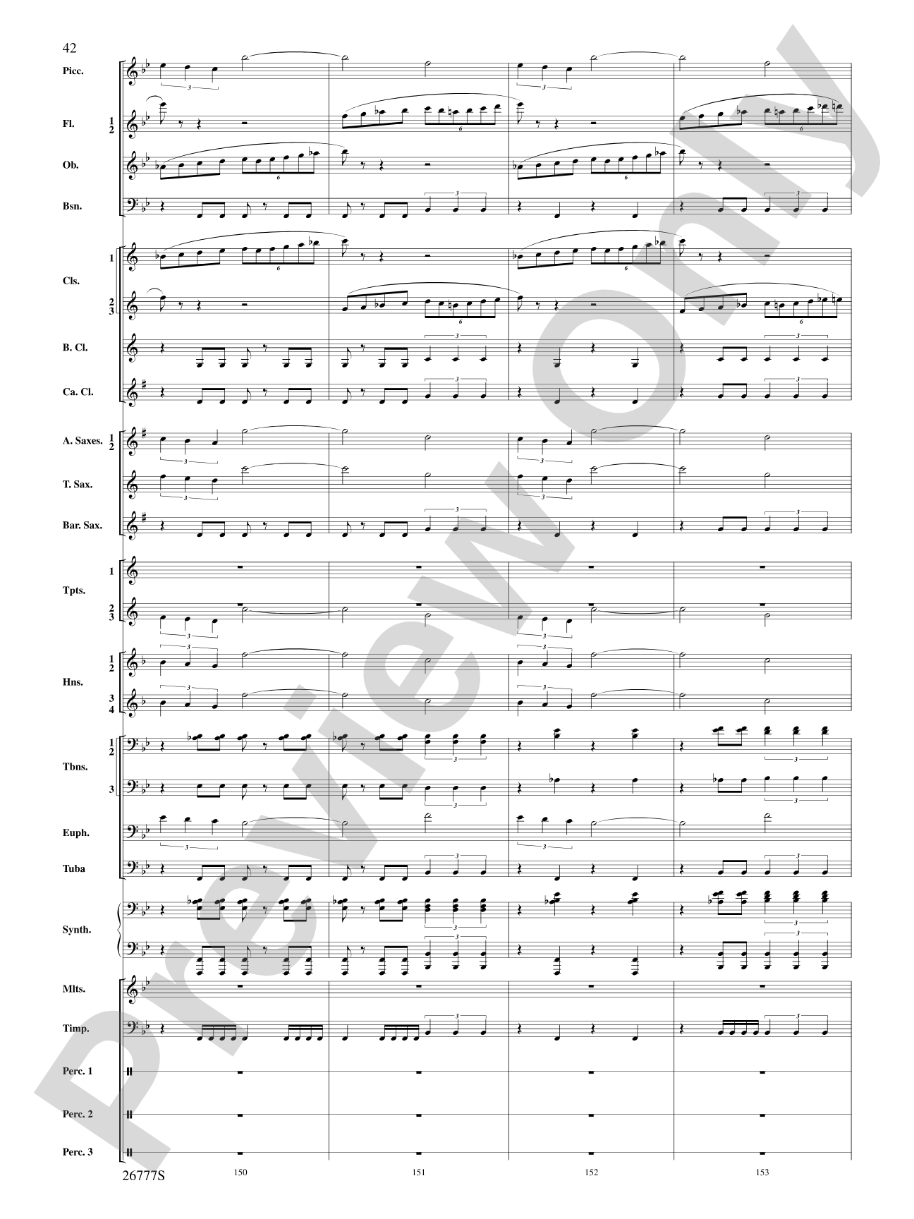 Soaring with John Williams: Concert Band Conductor Score & Parts