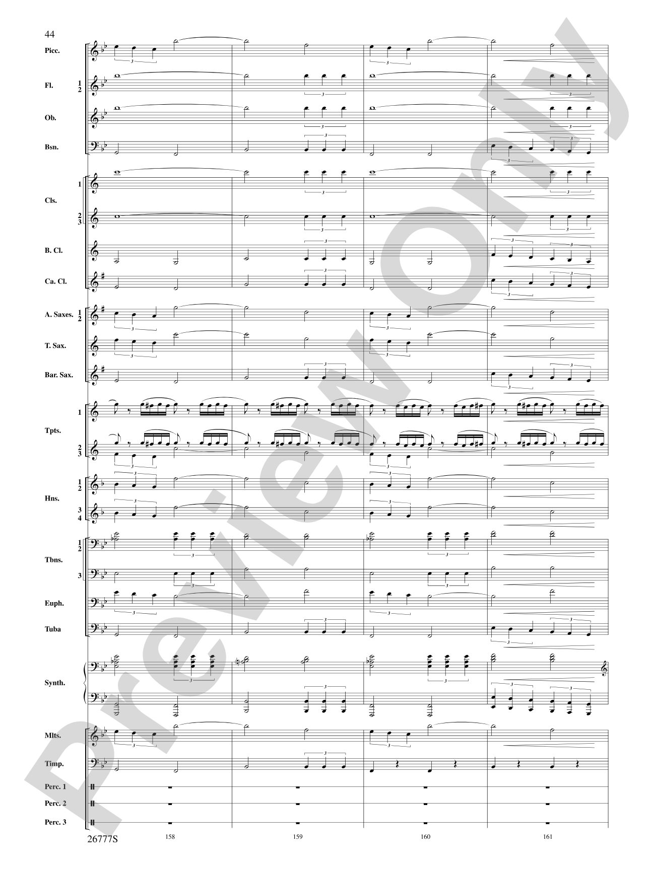 Soaring with John Williams: Concert Band Conductor Score & Parts