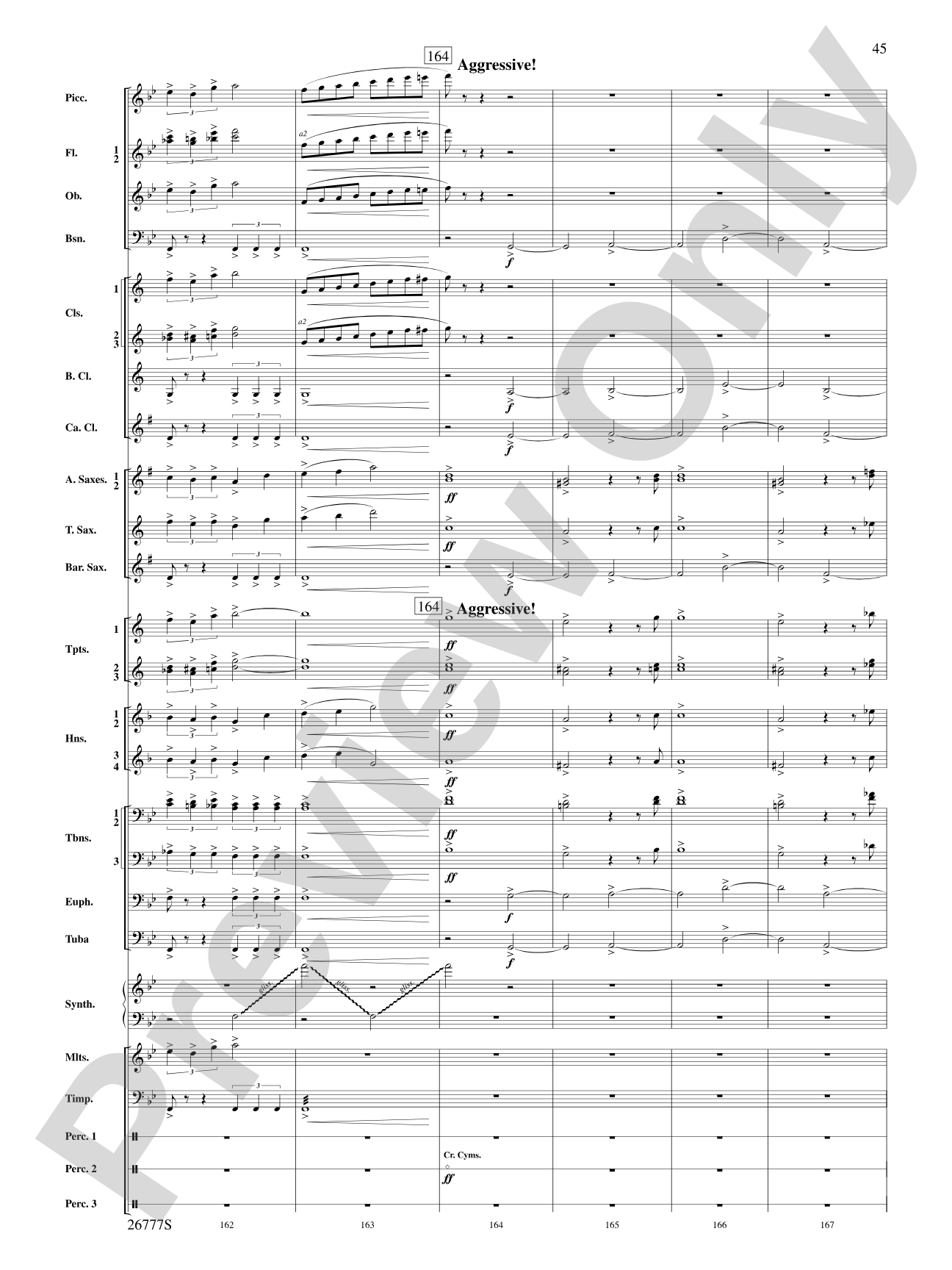 Soaring with John Williams: Concert Band Conductor Score & Parts