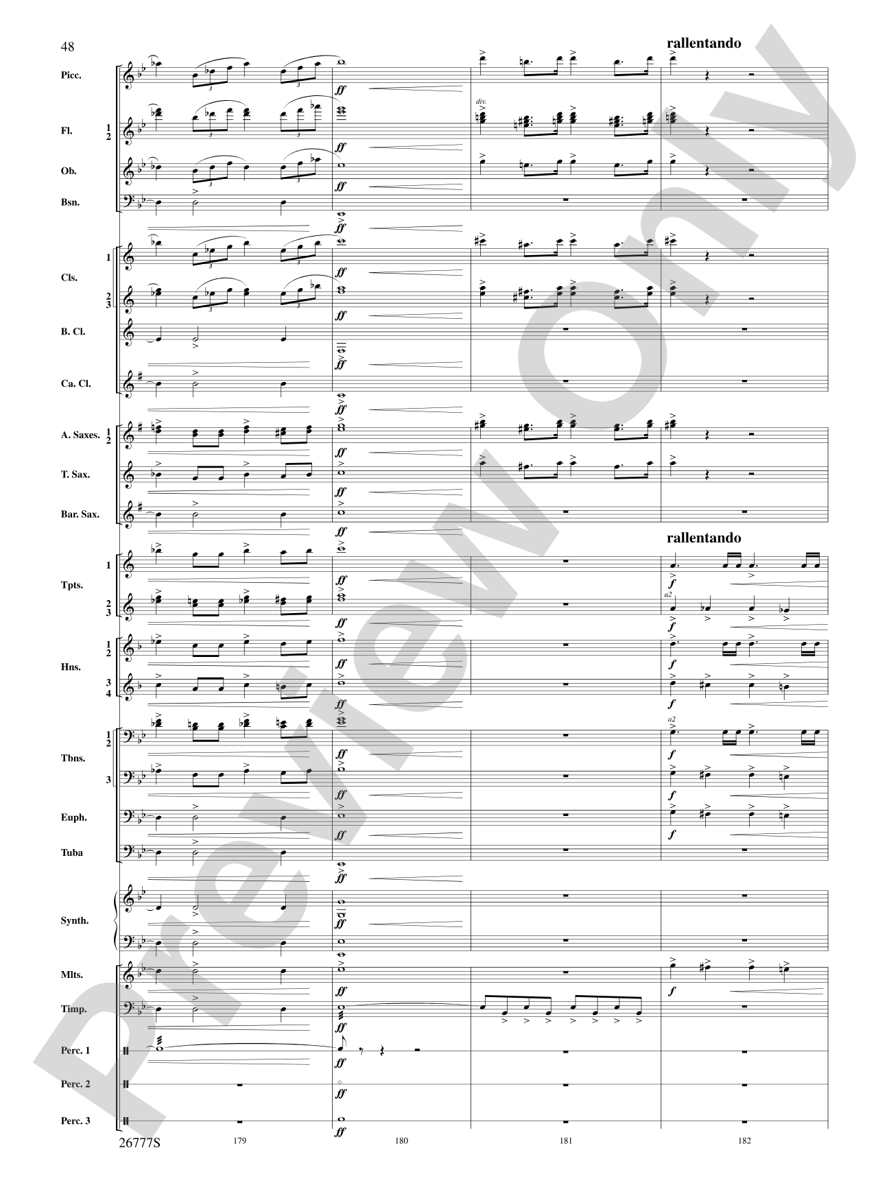 Soaring with John Williams: Concert Band Conductor Score & Parts