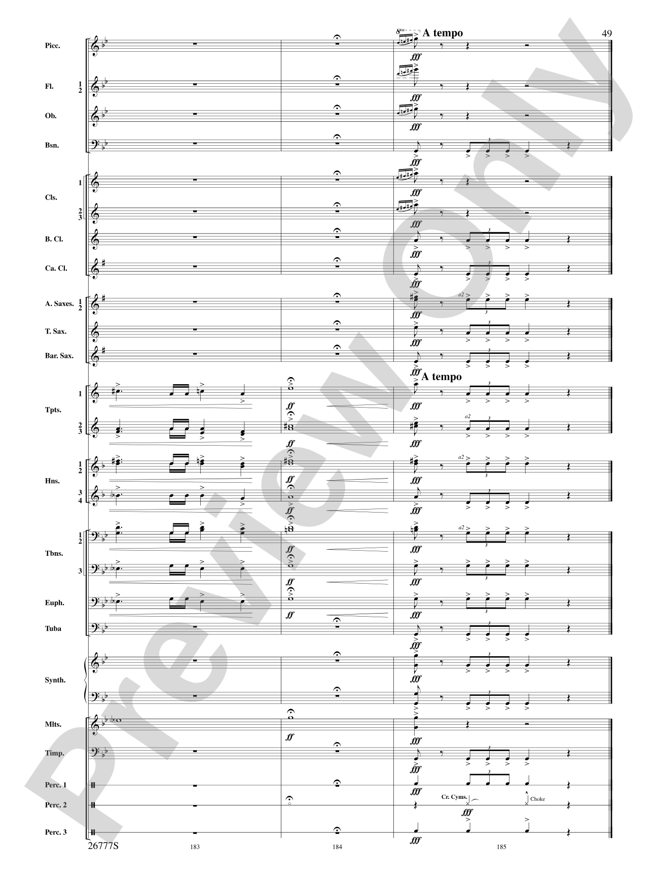 Soaring with John Williams: Concert Band Conductor Score & Parts