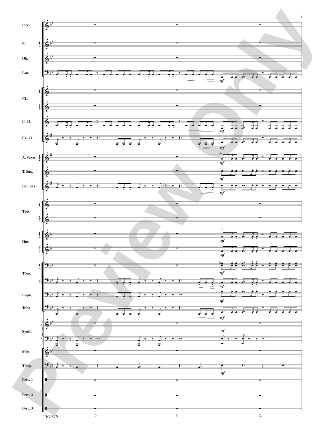Soaring with John Williams: Concert Band Conductor Score & Parts