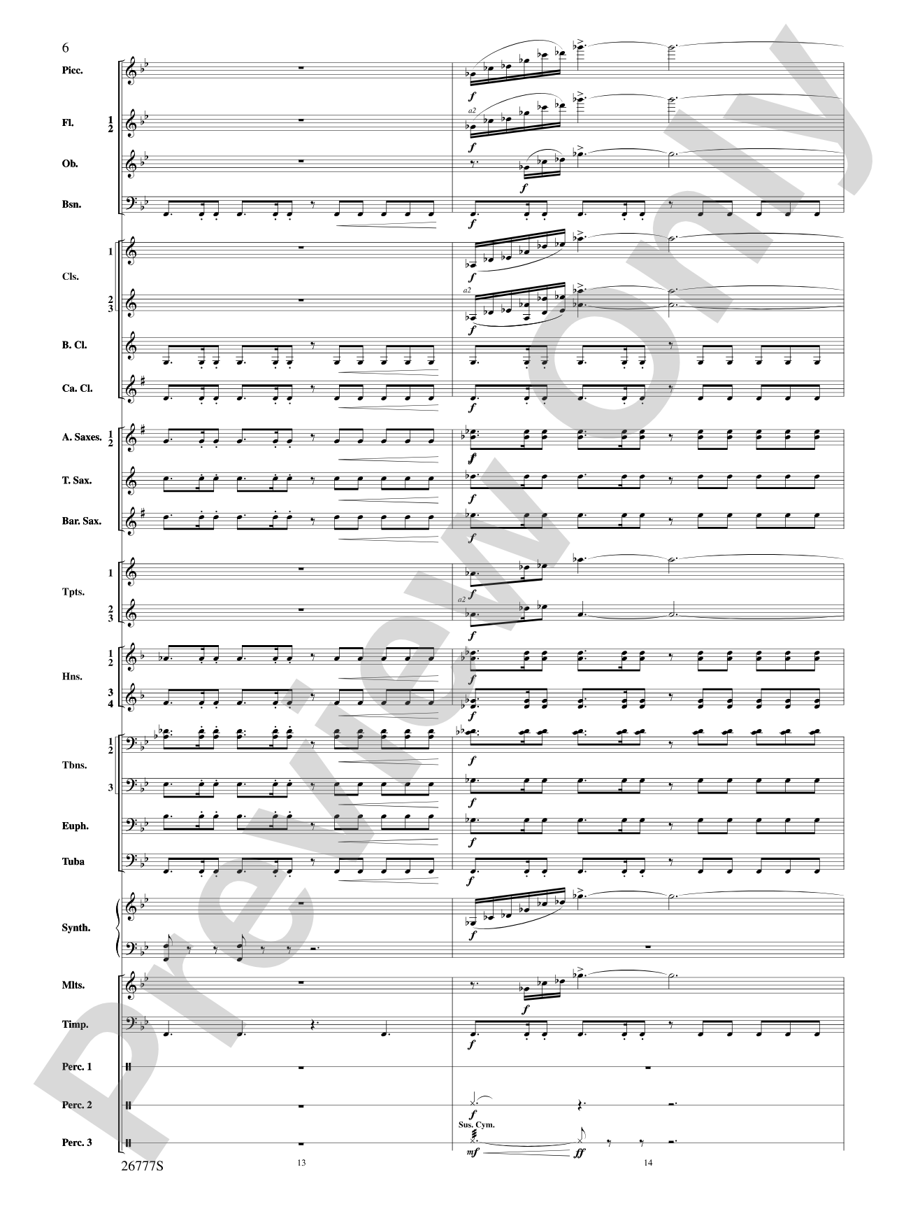 Soaring with John Williams: Concert Band Conductor Score & Parts