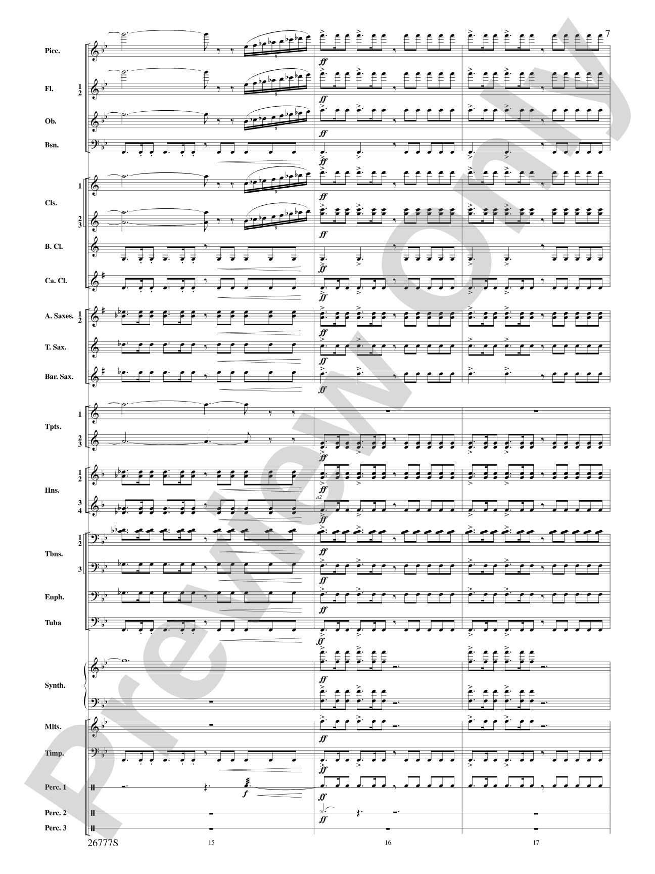 Soaring with John Williams: Concert Band Conductor Score & Parts