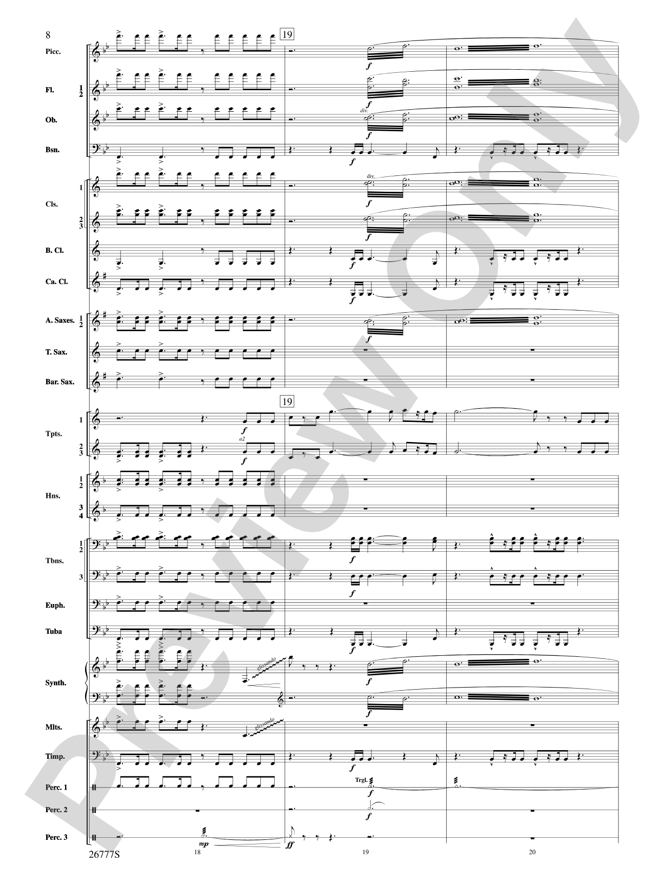Soaring with John Williams: Concert Band Conductor Score & Parts