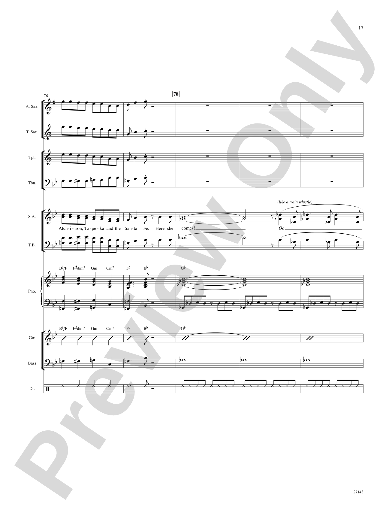 All Aboard!: Score: Choral SoundPax