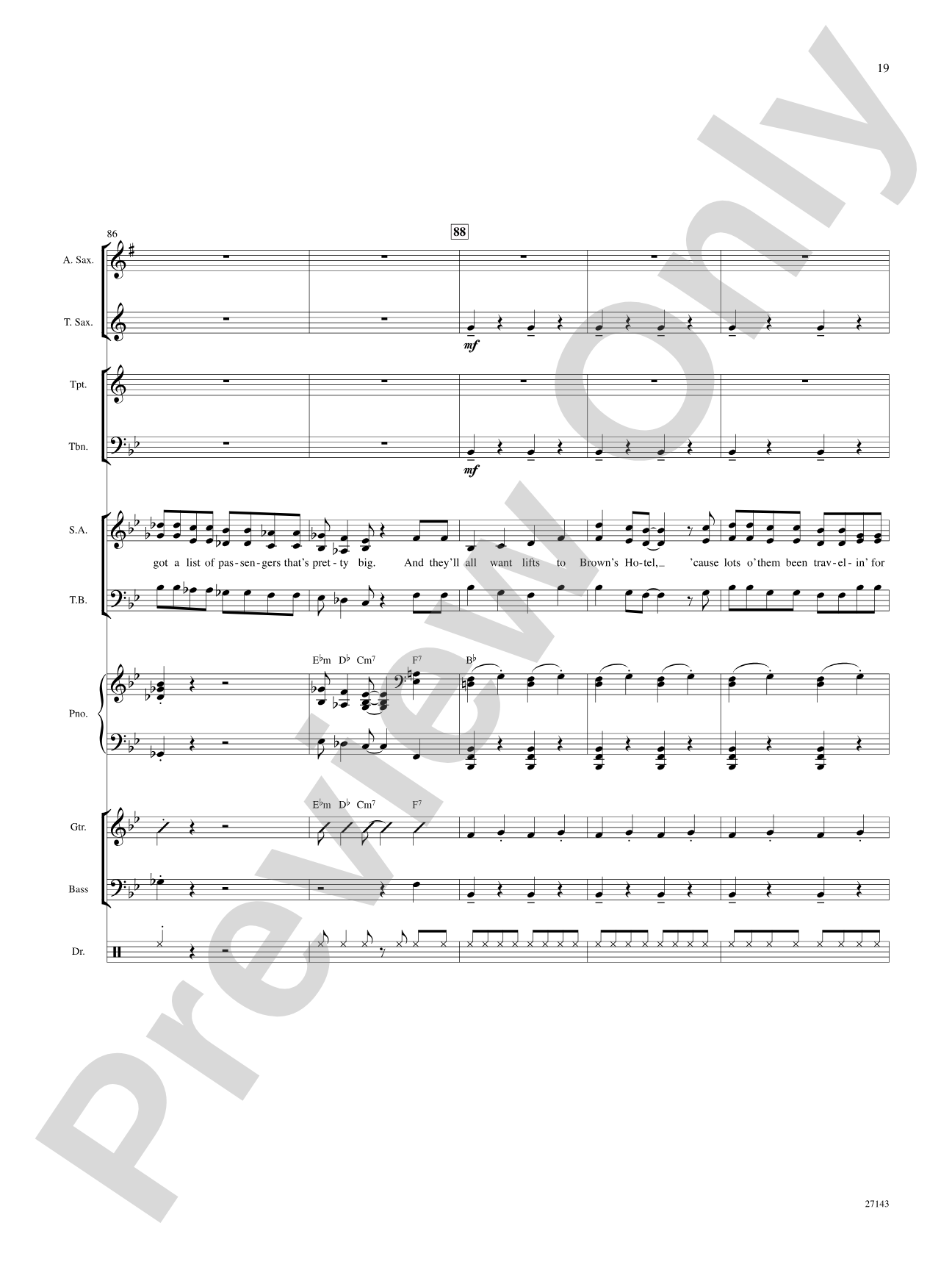 All Aboard!: Score: Choral SoundPax