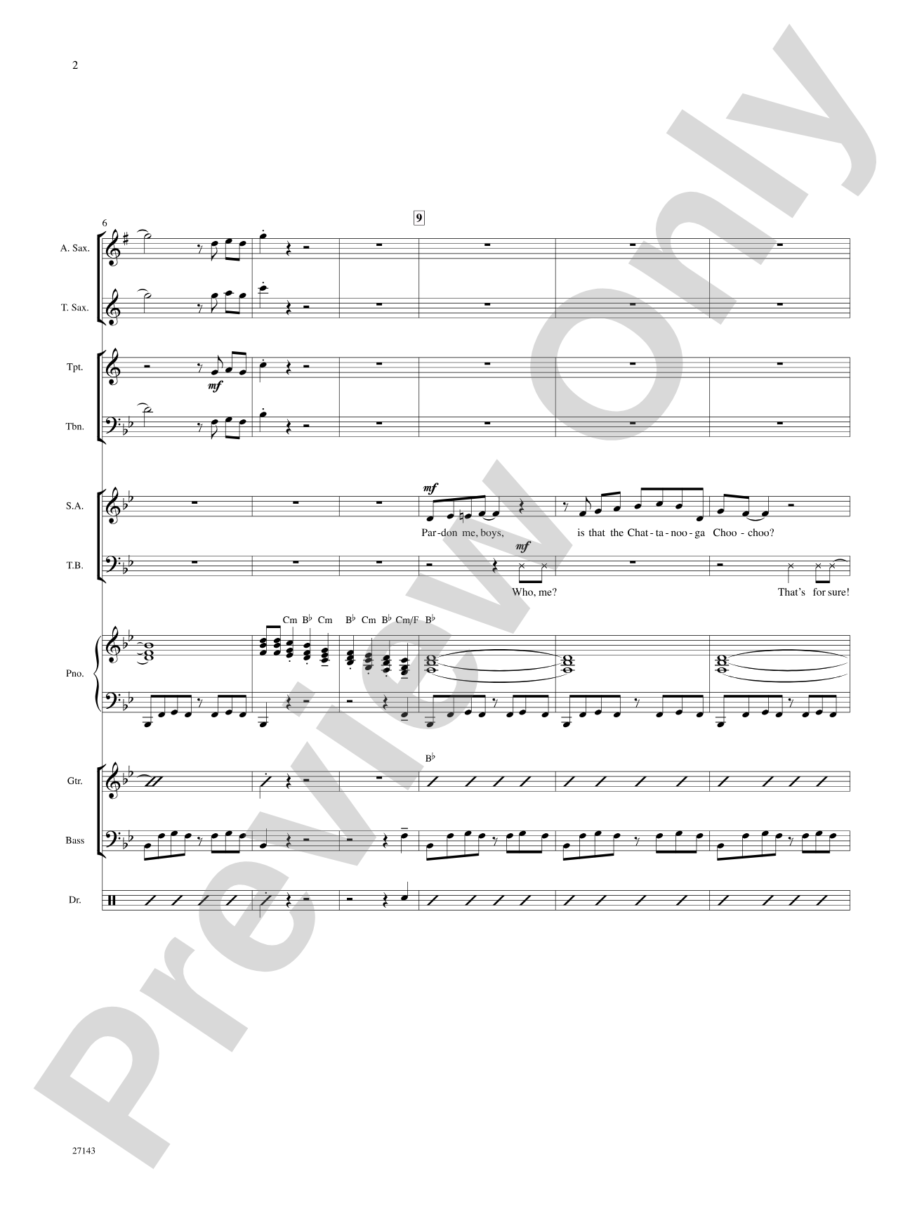 All Aboard!: Score: Choral SoundPax