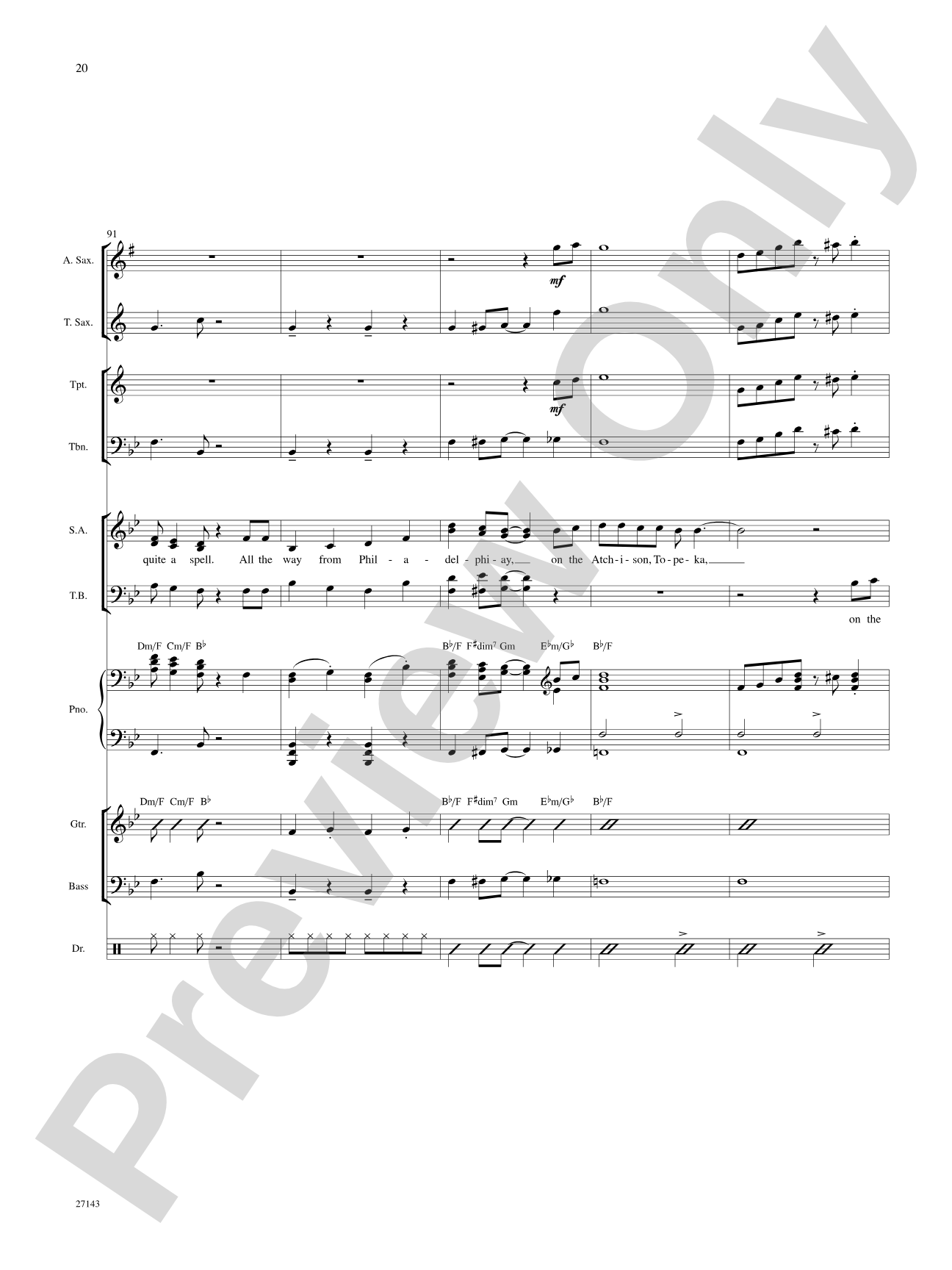 All Aboard!: Score: Choral SoundPax