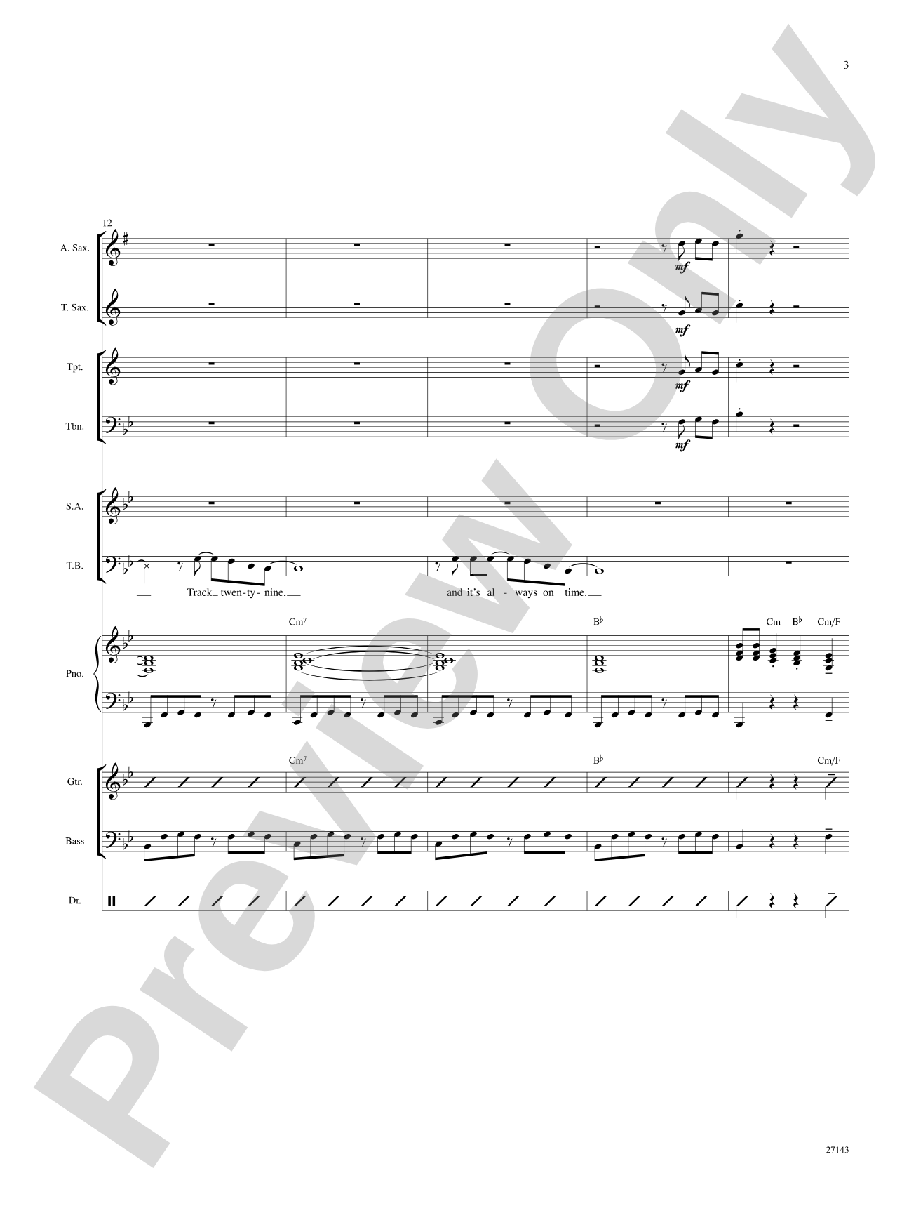 All Aboard!: Score: Choral SoundPax