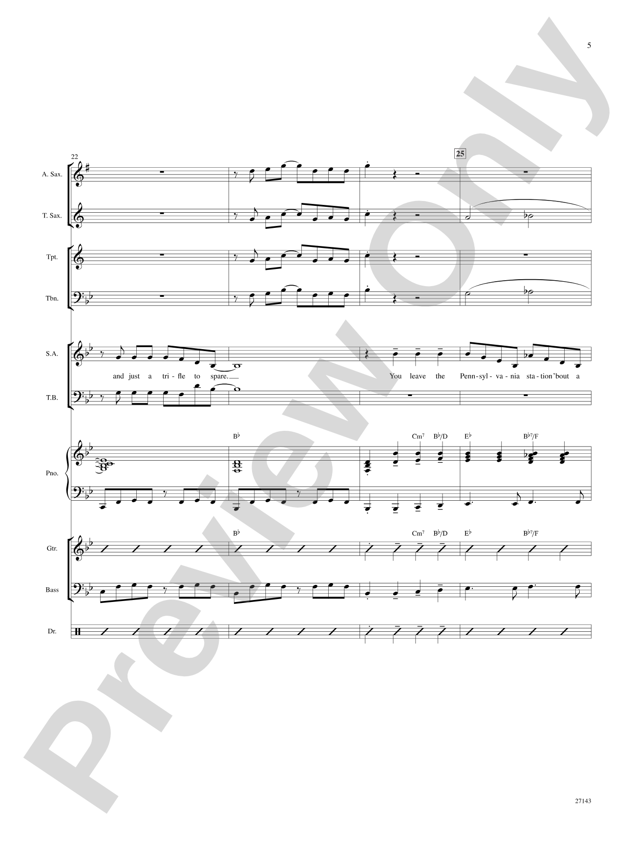 All Aboard!: Score: Choral SoundPax