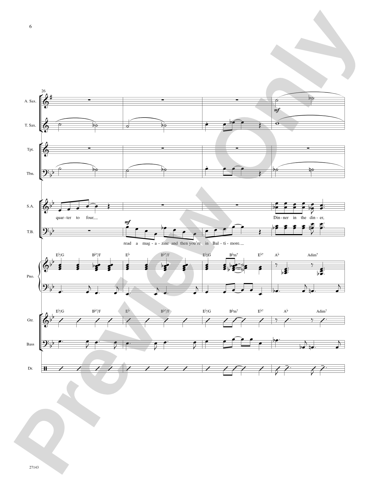 All Aboard!: Score: Choral SoundPax