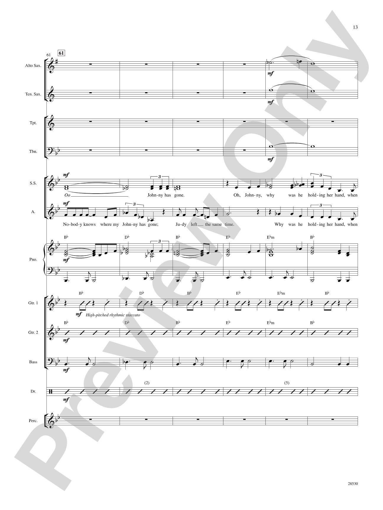 '60s Chicks (A Medley): Choral SoundPax