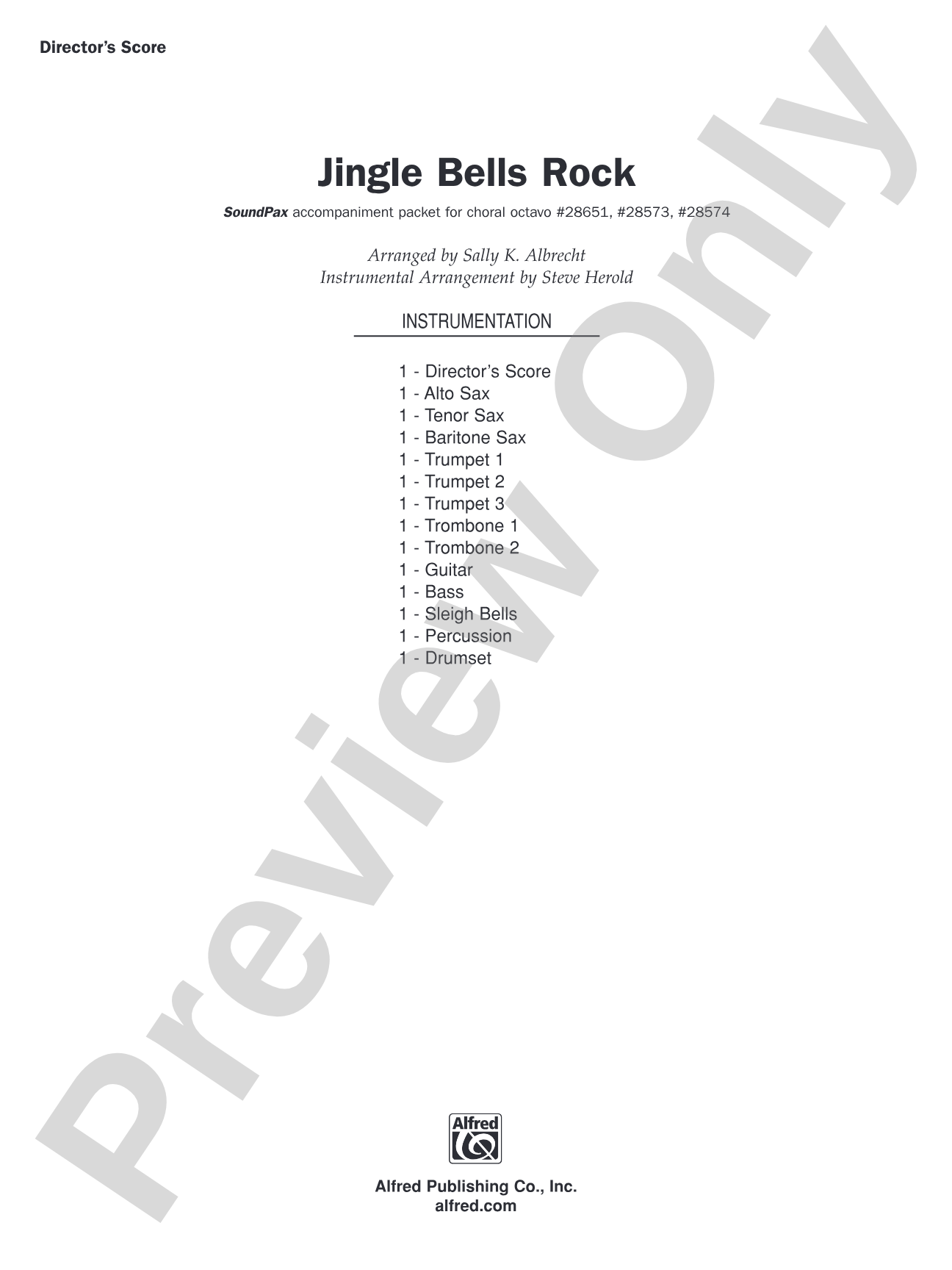 Jingle Bells Rock! (A Medley): Choral SoundPax