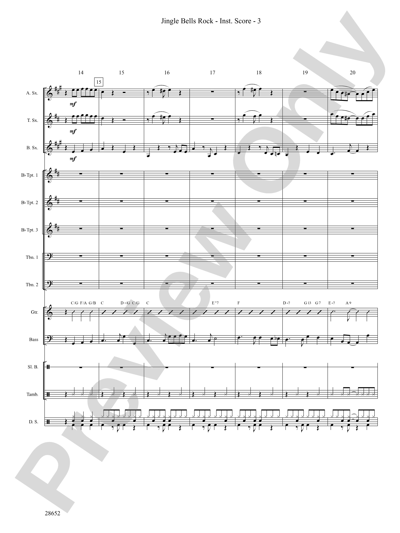 Jingle Bells Rock! (A Medley): Choral SoundPax