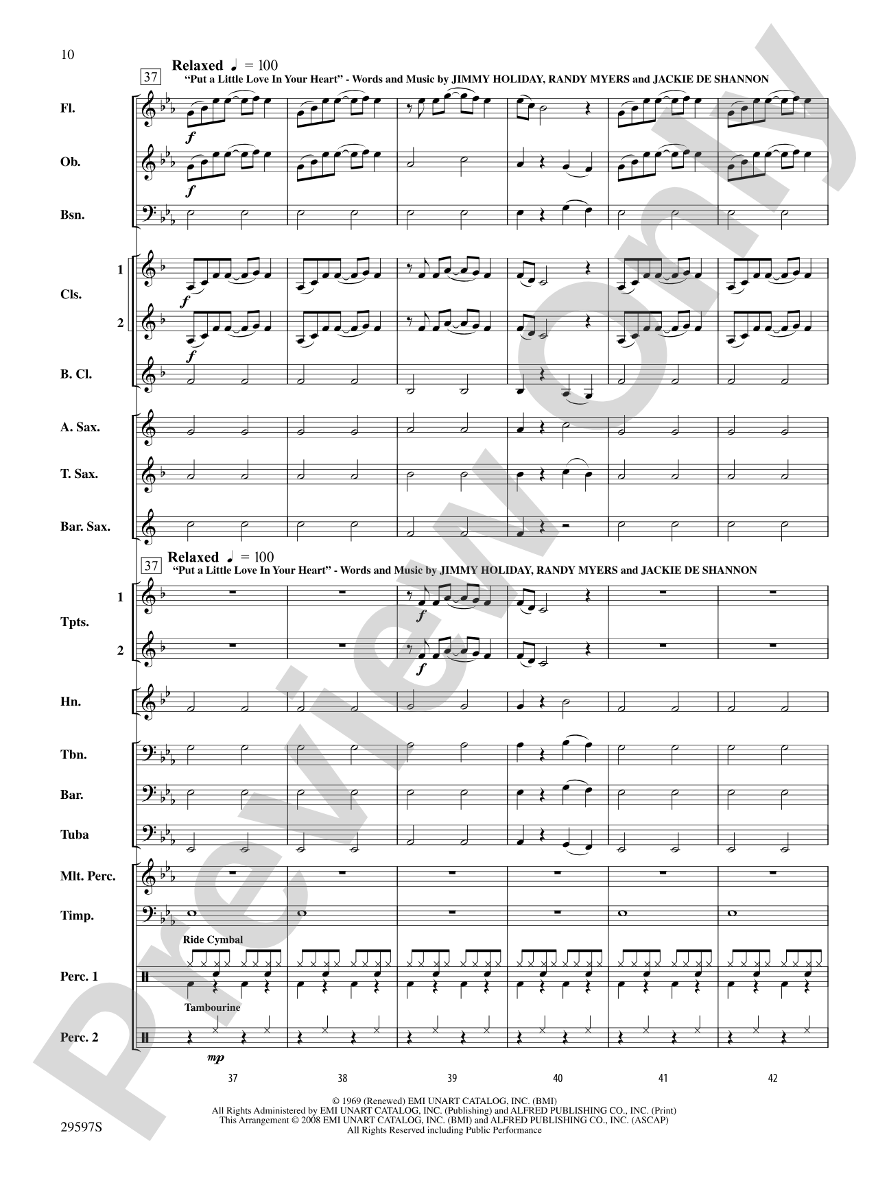 The Heart of It All: Concert Band Conductor Score & Parts