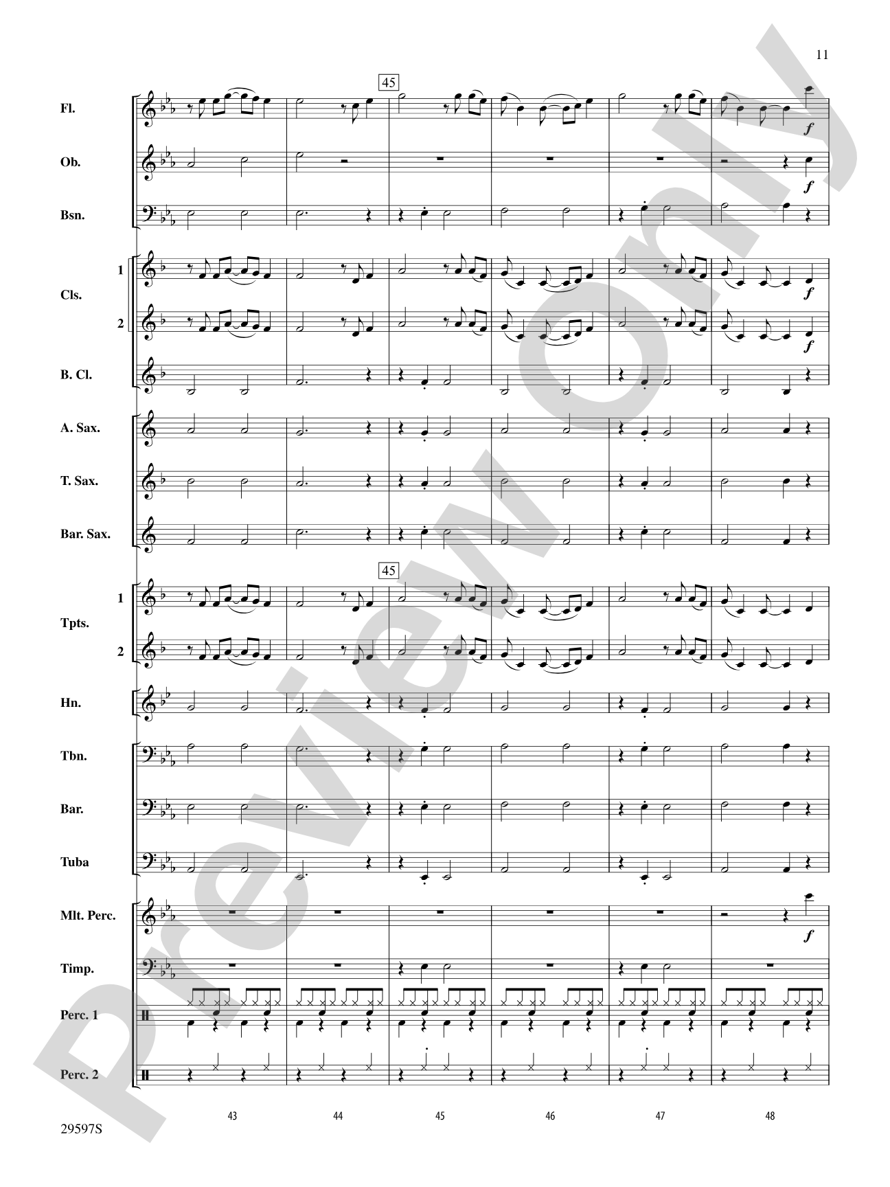 The Heart of It All: Concert Band Conductor Score & Parts
