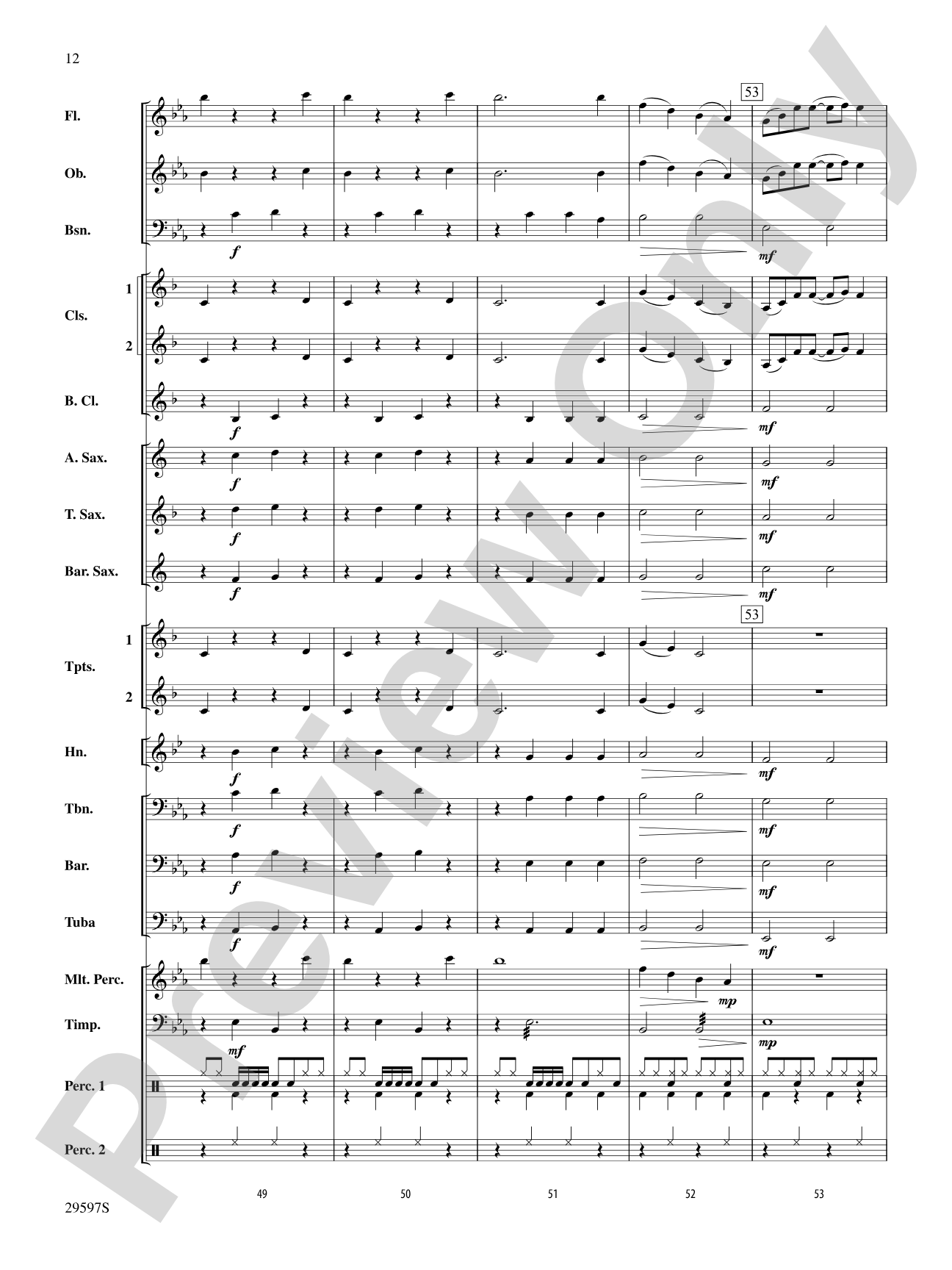 The Heart of It All: Concert Band Conductor Score & Parts