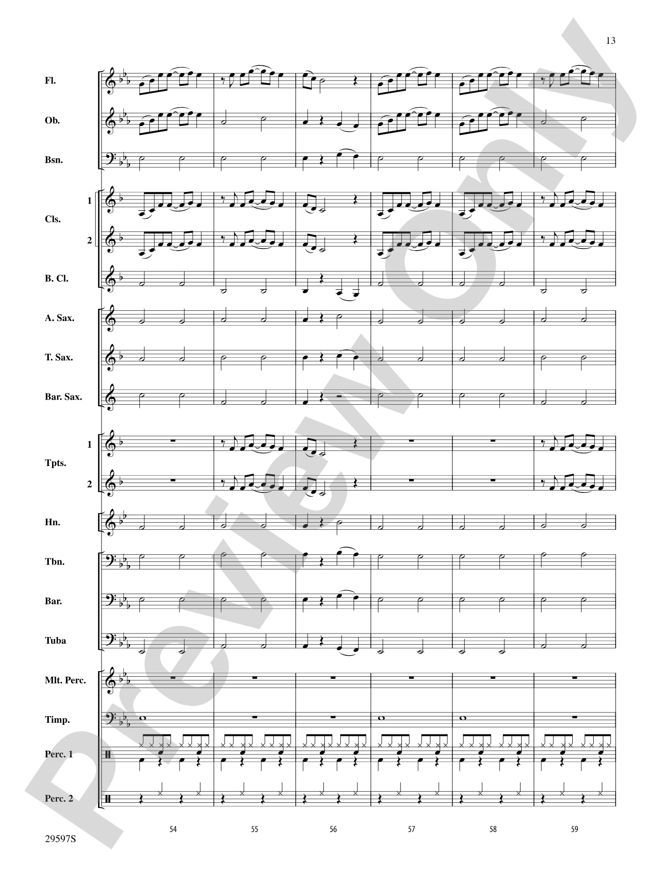 The Heart of It All: Concert Band Conductor Score & Parts