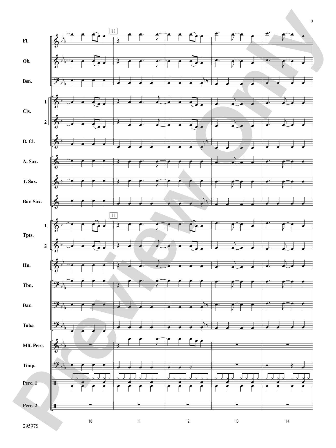 The Heart of It All: Concert Band Conductor Score & Parts