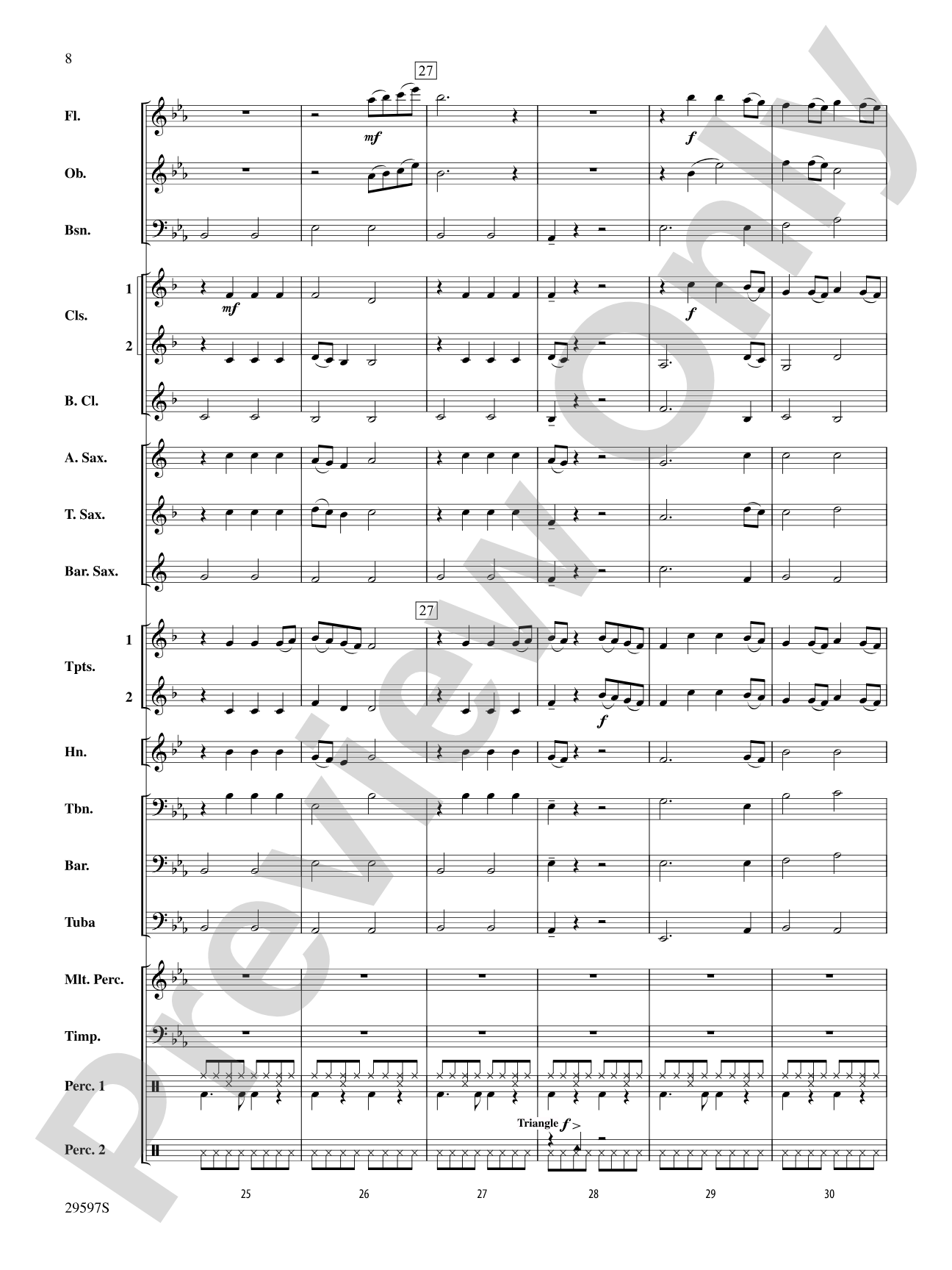 The Heart of It All: Concert Band Conductor Score & Parts