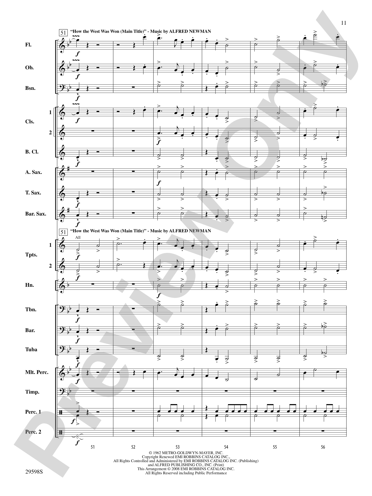 The Wild Westerns!: Concert Band Conductor Score & Parts