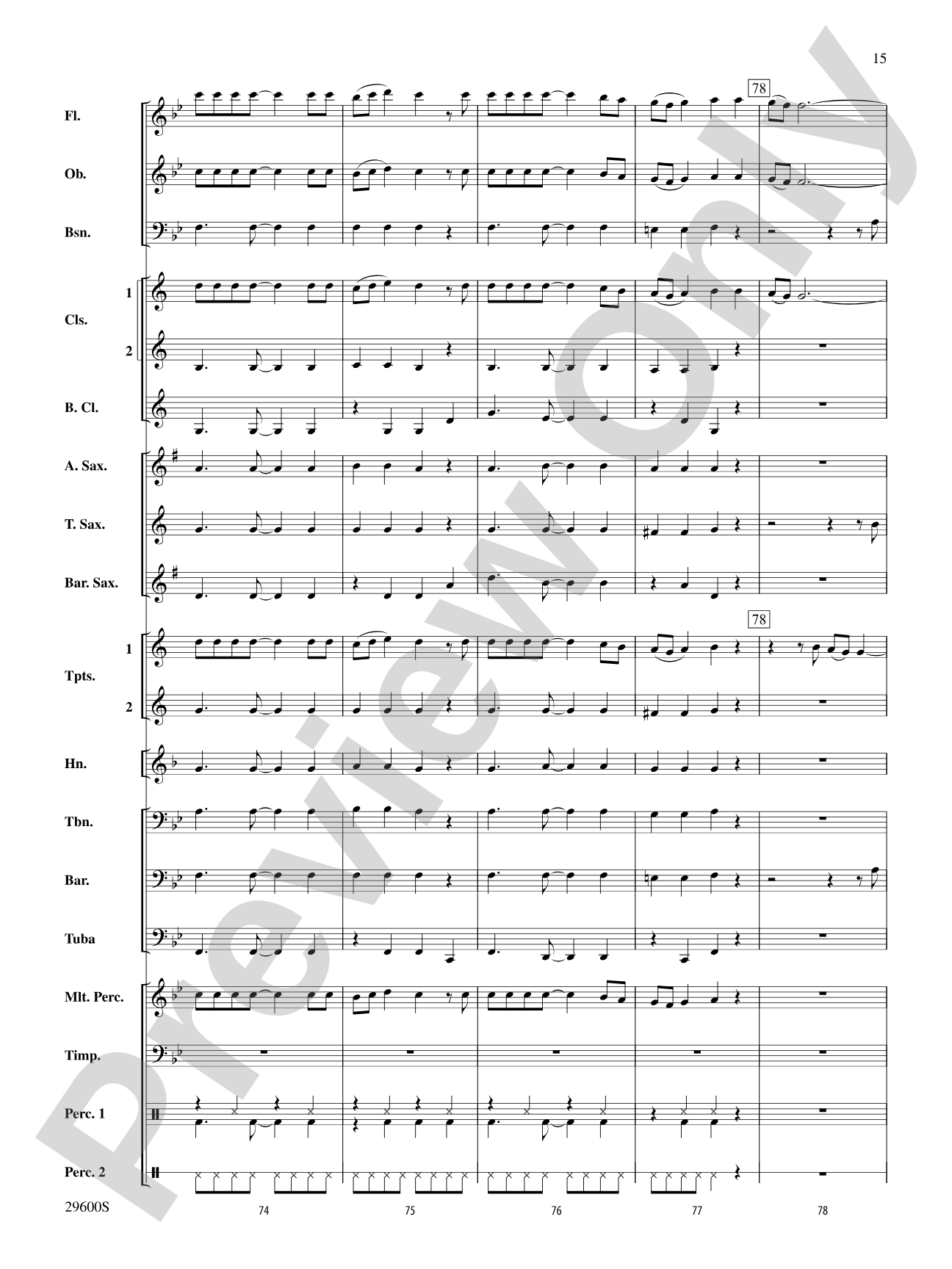 Seussical: The Musical: Concert Band Conductor Score & Parts