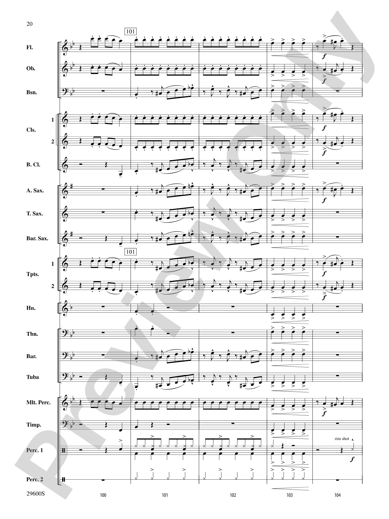 Seussical: The Musical: Concert Band Conductor Score & Parts