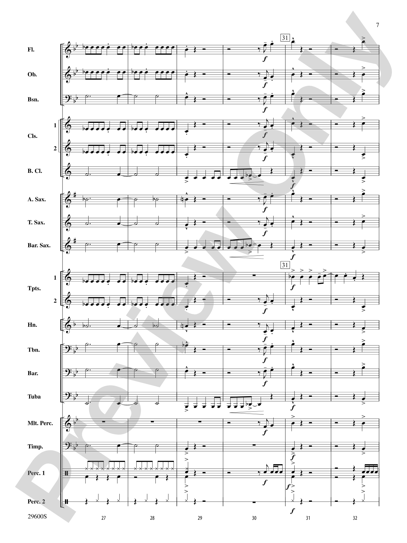 Seussical: The Musical: Concert Band Conductor Score & Parts