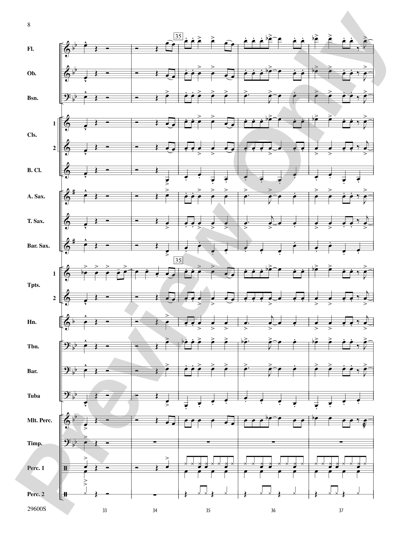 Seussical: The Musical: Concert Band Conductor Score & Parts