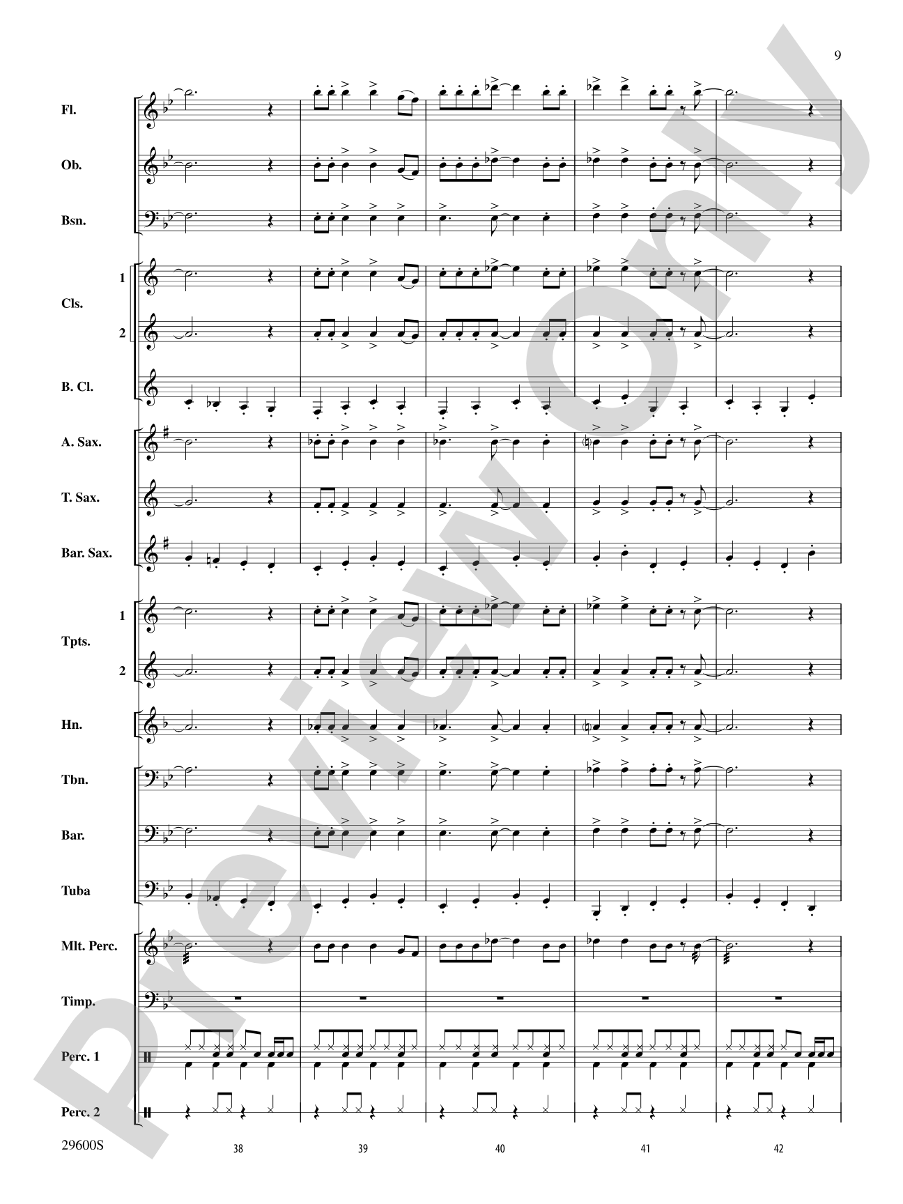 Seussical: The Musical: Concert Band Conductor Score & Parts
