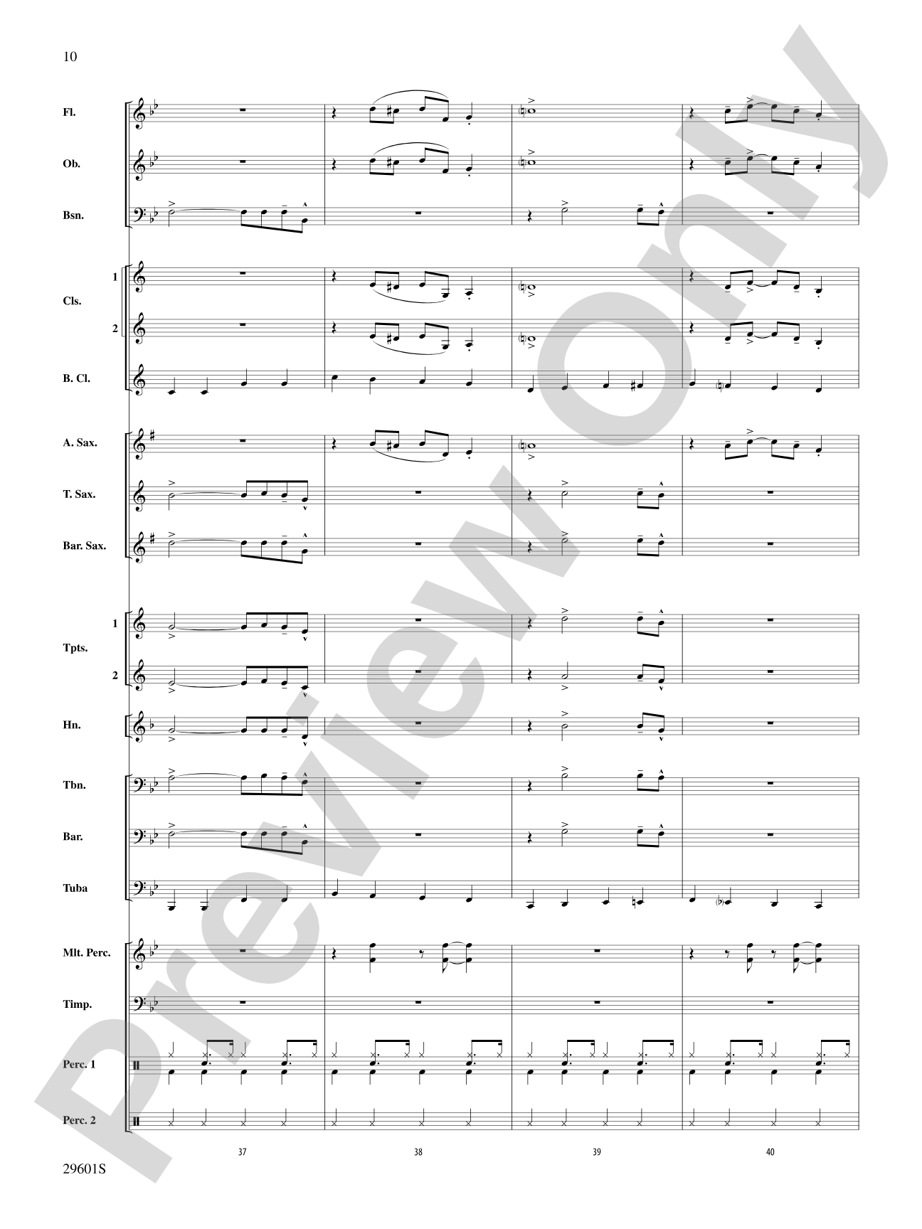 A Swingin' Holiday: Concert Band Conductor Score & Parts